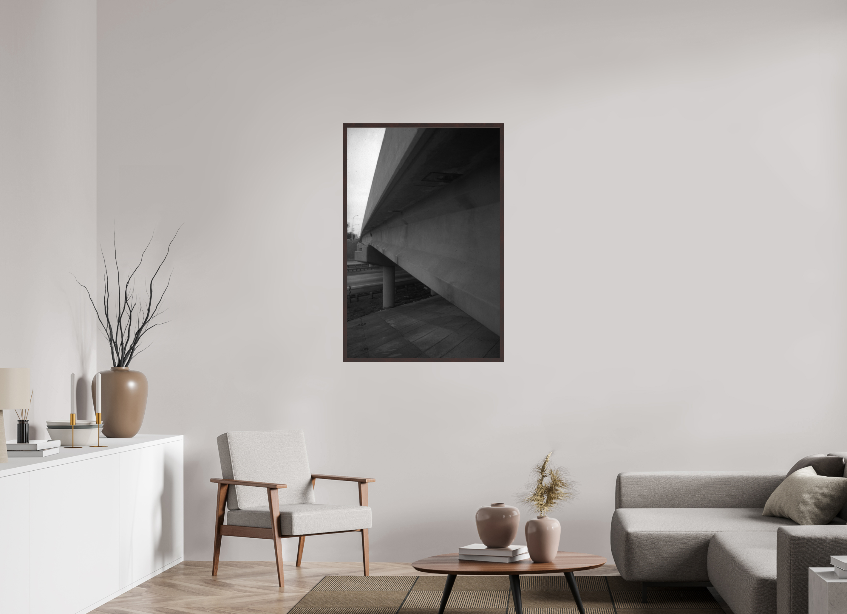 30 x 45″, ArtBox On Aluminum Dibond Overpass