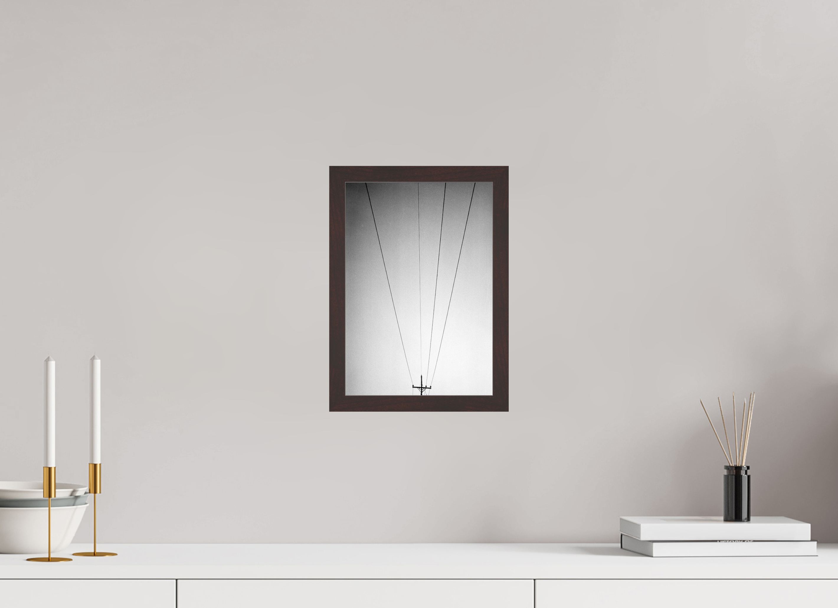 ISO A4 (21 x 29,7 cm), ArtBox On Aluminum Dibond Lines