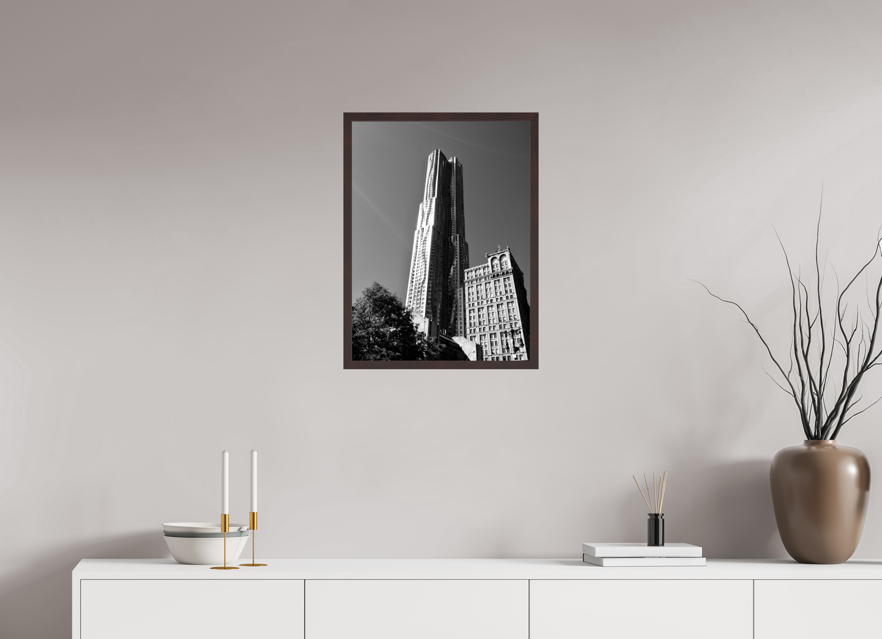 18 x 24″, ArtBox On Aluminum Dibond New and Old