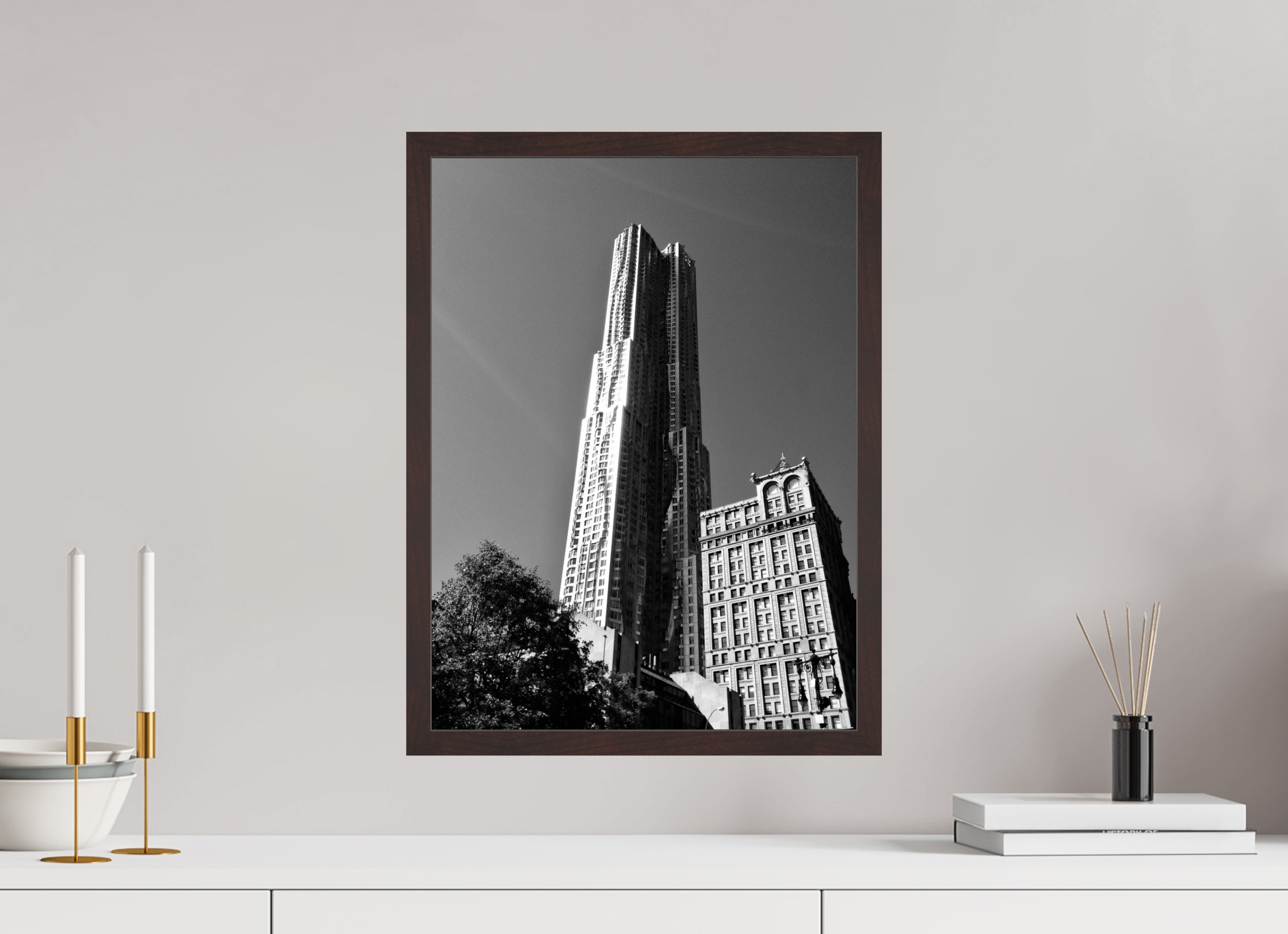 15 x 20″, ArtBox On Aluminum Dibond New and Old