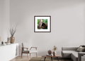 20 x 20″, Framed, Alder Brown, Color Print Cut Tree
