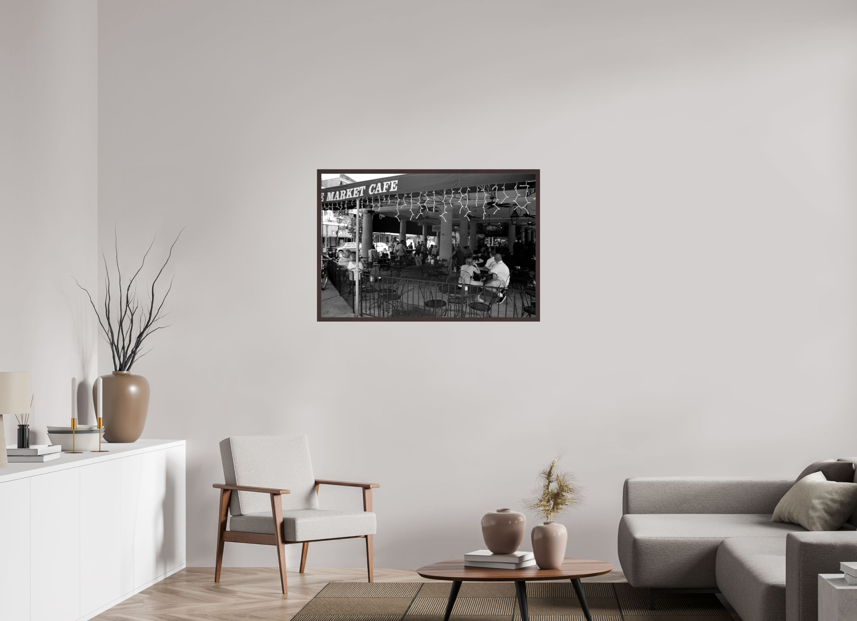 41.4 x 28″, ArtBox On Aluminum Dibond Cafe du Monde