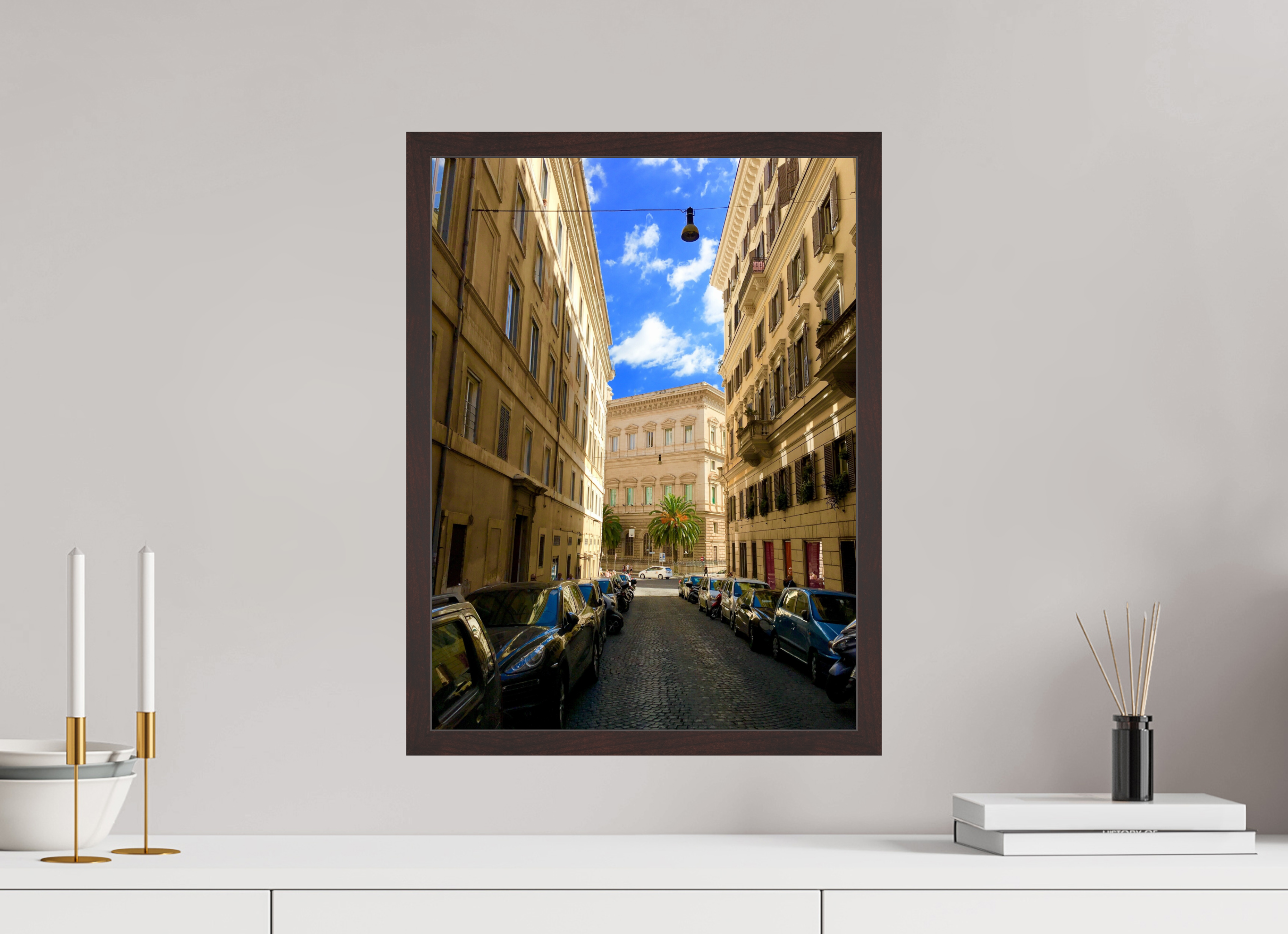 15 x 20″, ArtBox On Aluminum Dibond Via Nazionale
