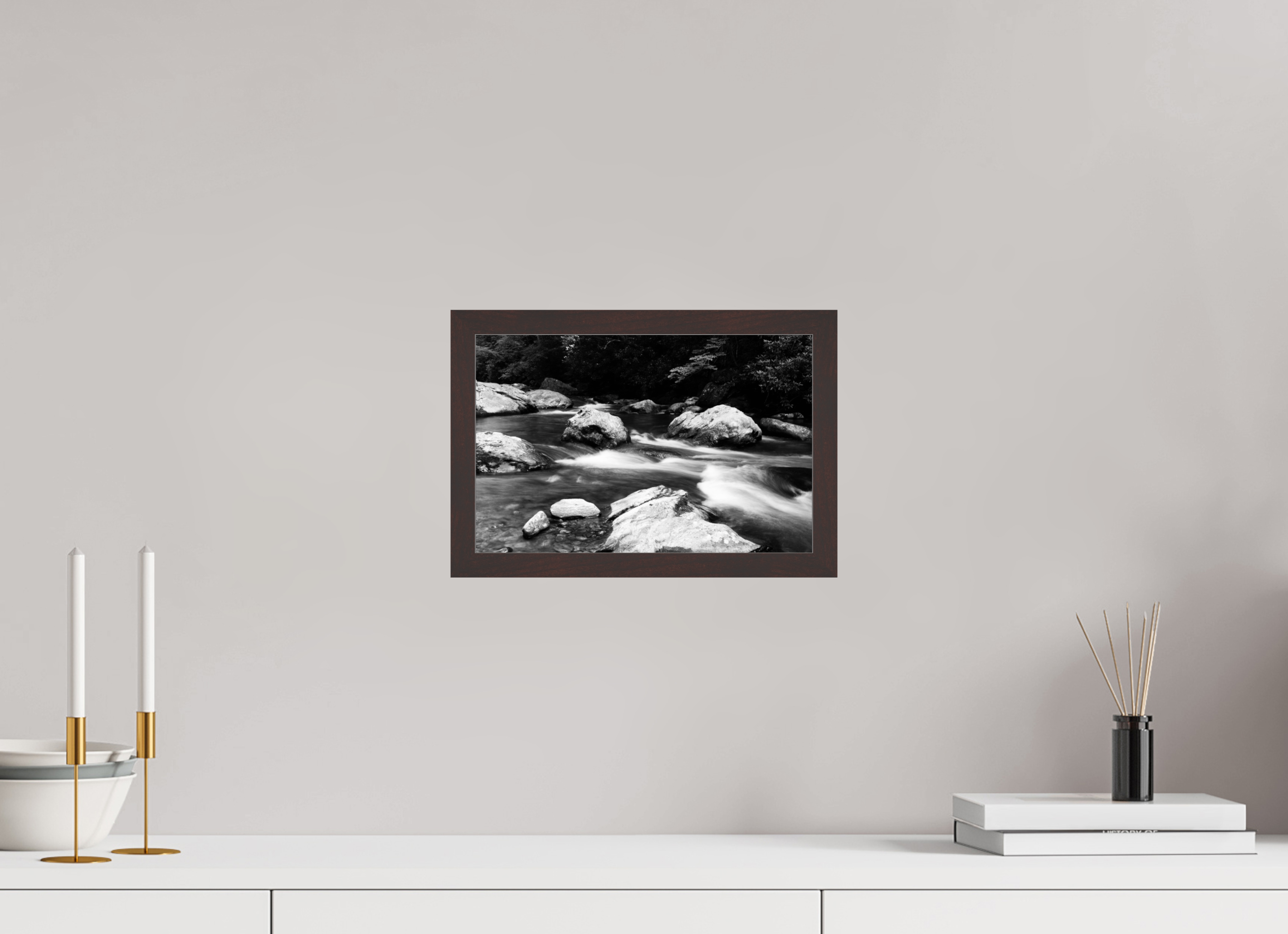 12 x 8″, ArtBox On Aluminum Dibond Tallulah River