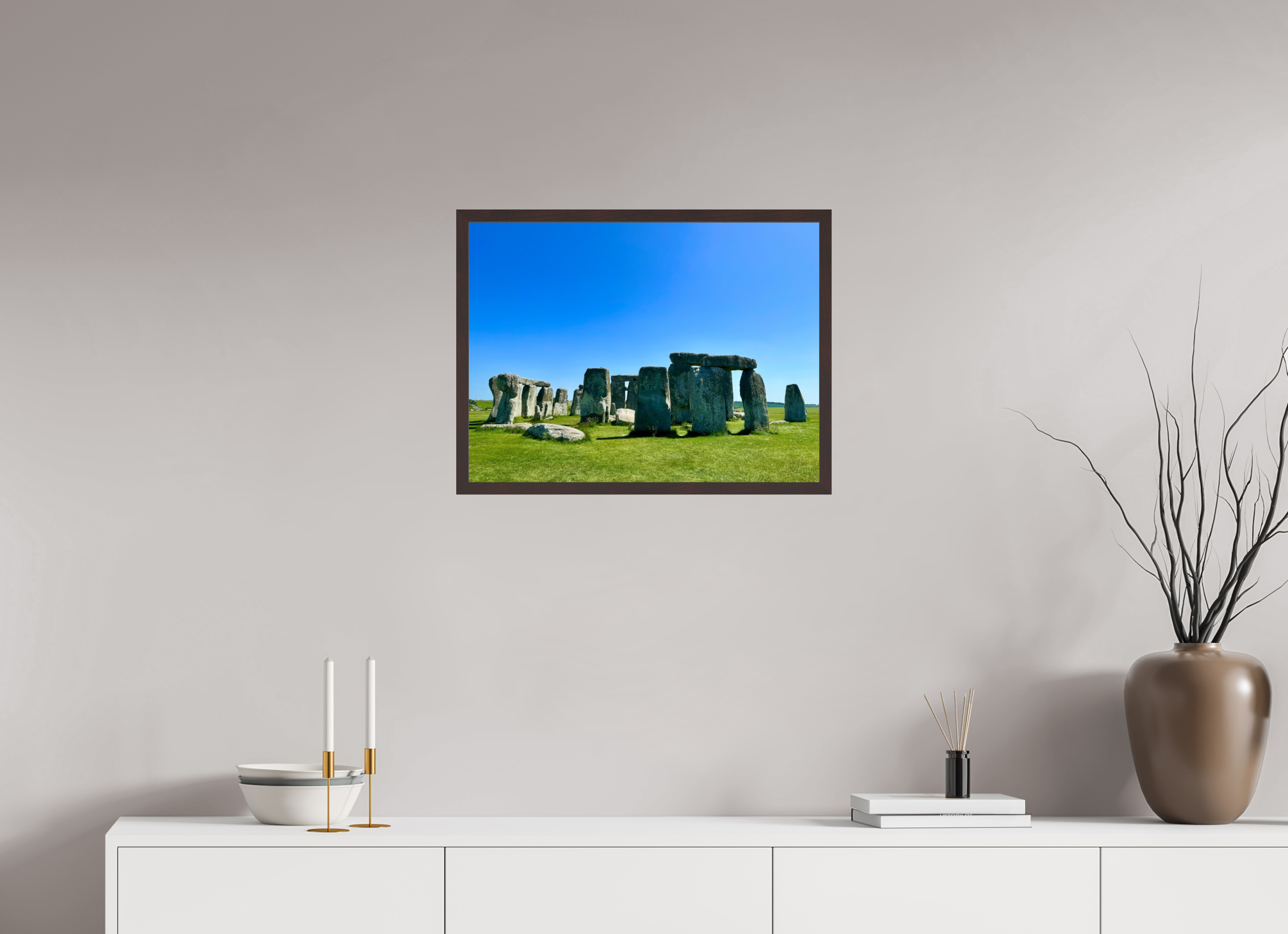 24 x 18″, ArtBox On Aluminum Dibond Stonehenge (Color, Variation 5)