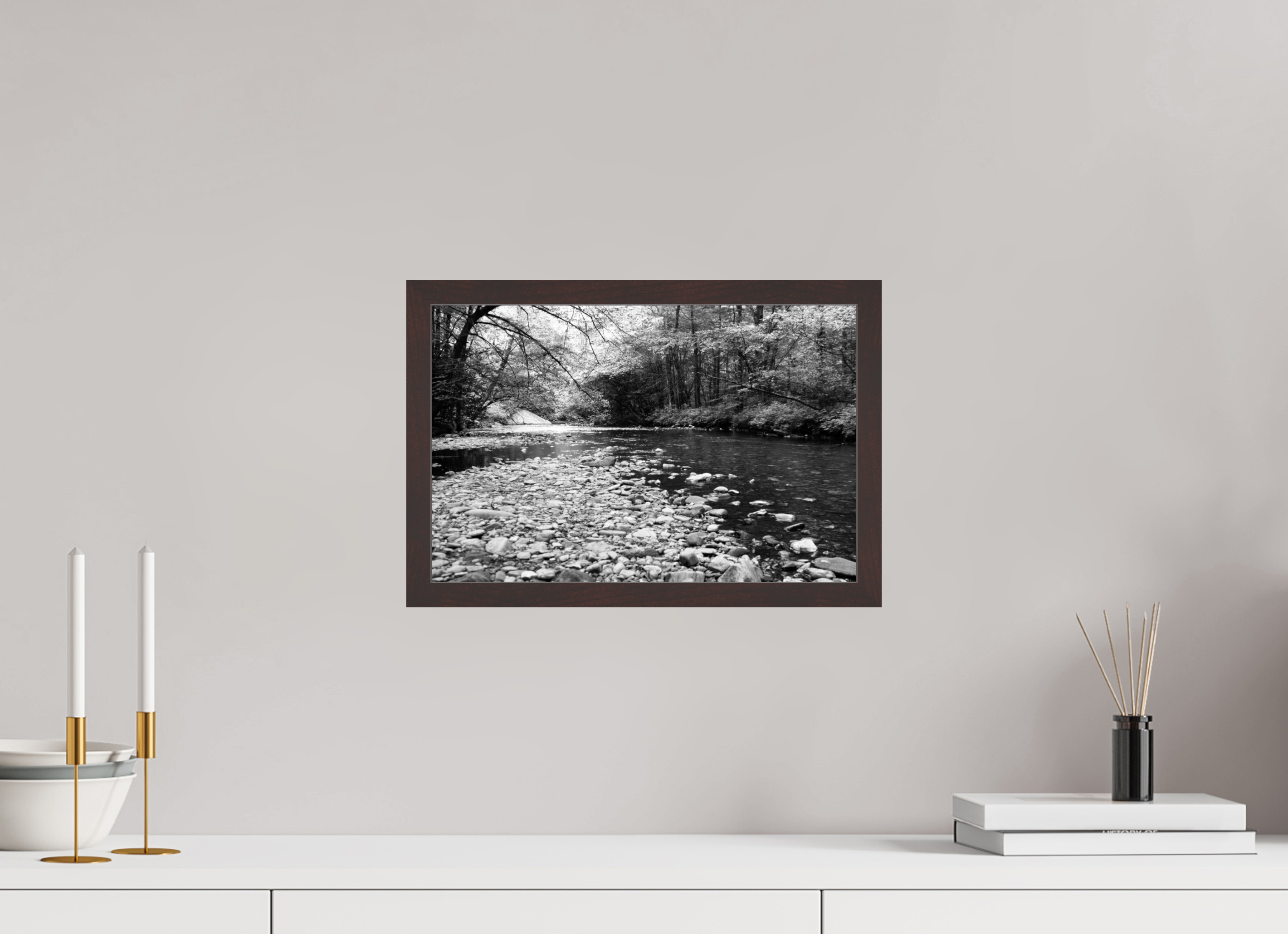 15 x 10″, ArtBox On Aluminum Dibond On the Banks of the Tallulah