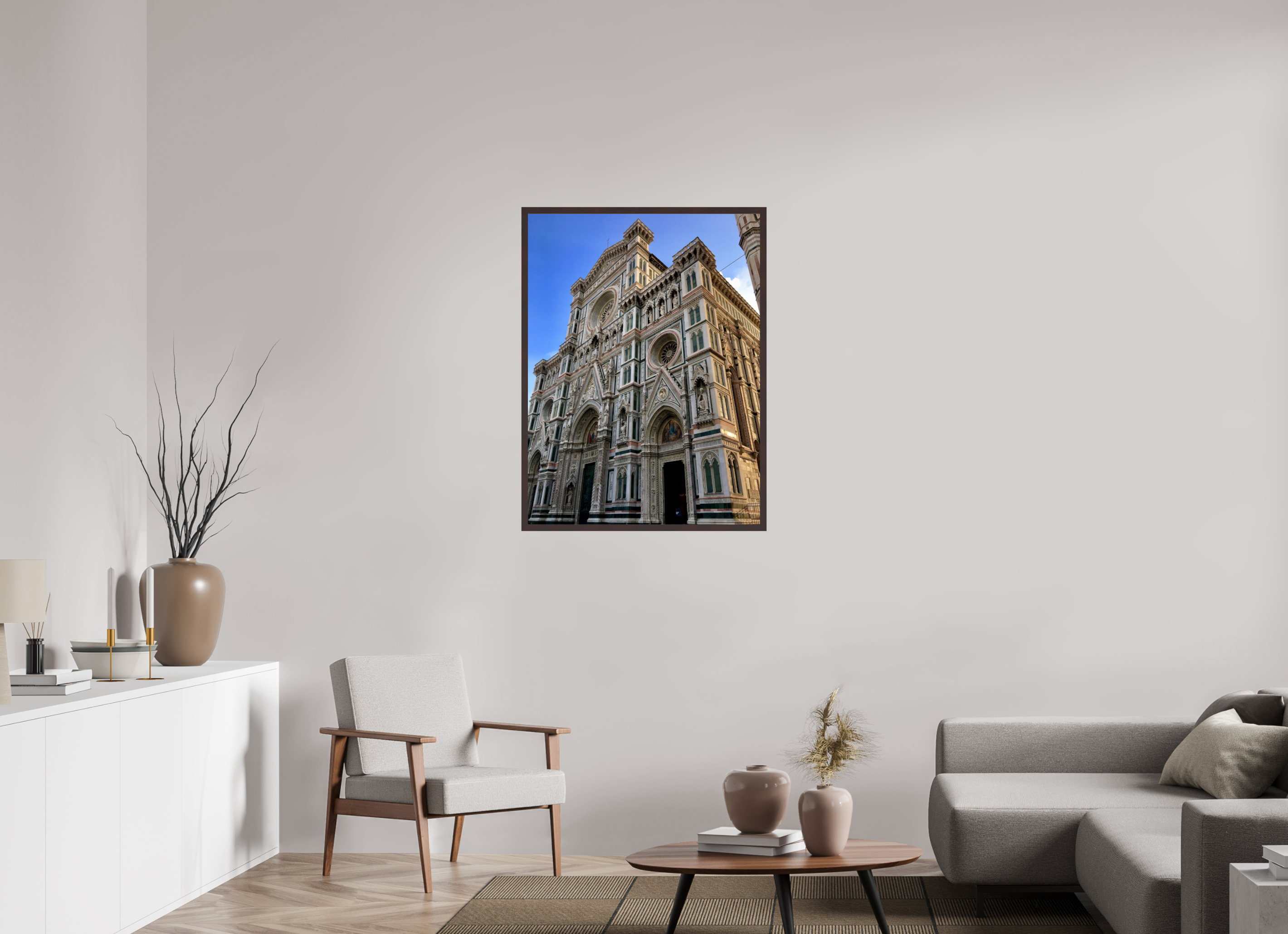 30 x 40″, ArtBox On Aluminum Dibond Florence Cathedral
