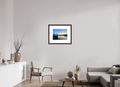 20 x 15″, Framed, Alder Brown, Color Print Bristol Harbor, Dusk