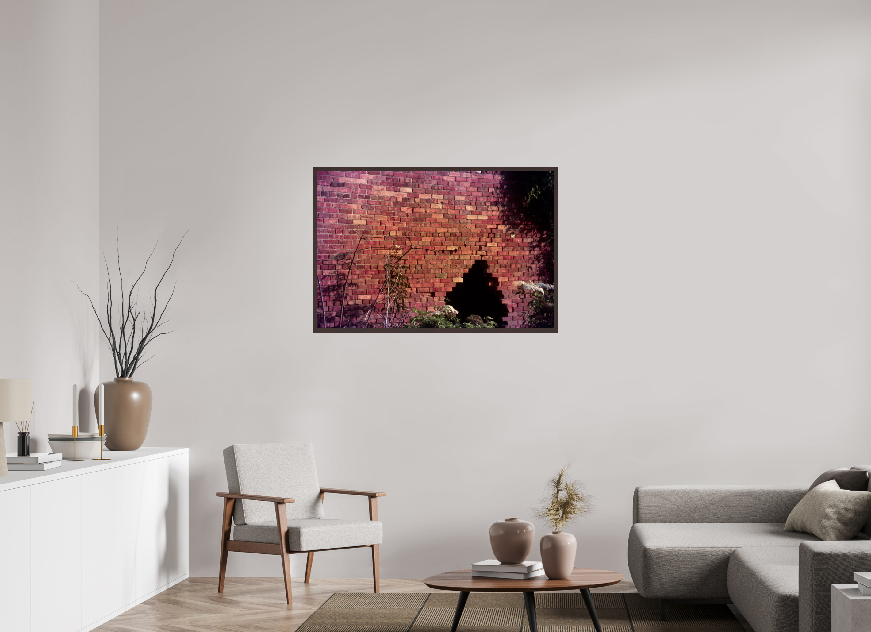45 x 30″, ArtBox On Aluminum Dibond A Hole In the Wall