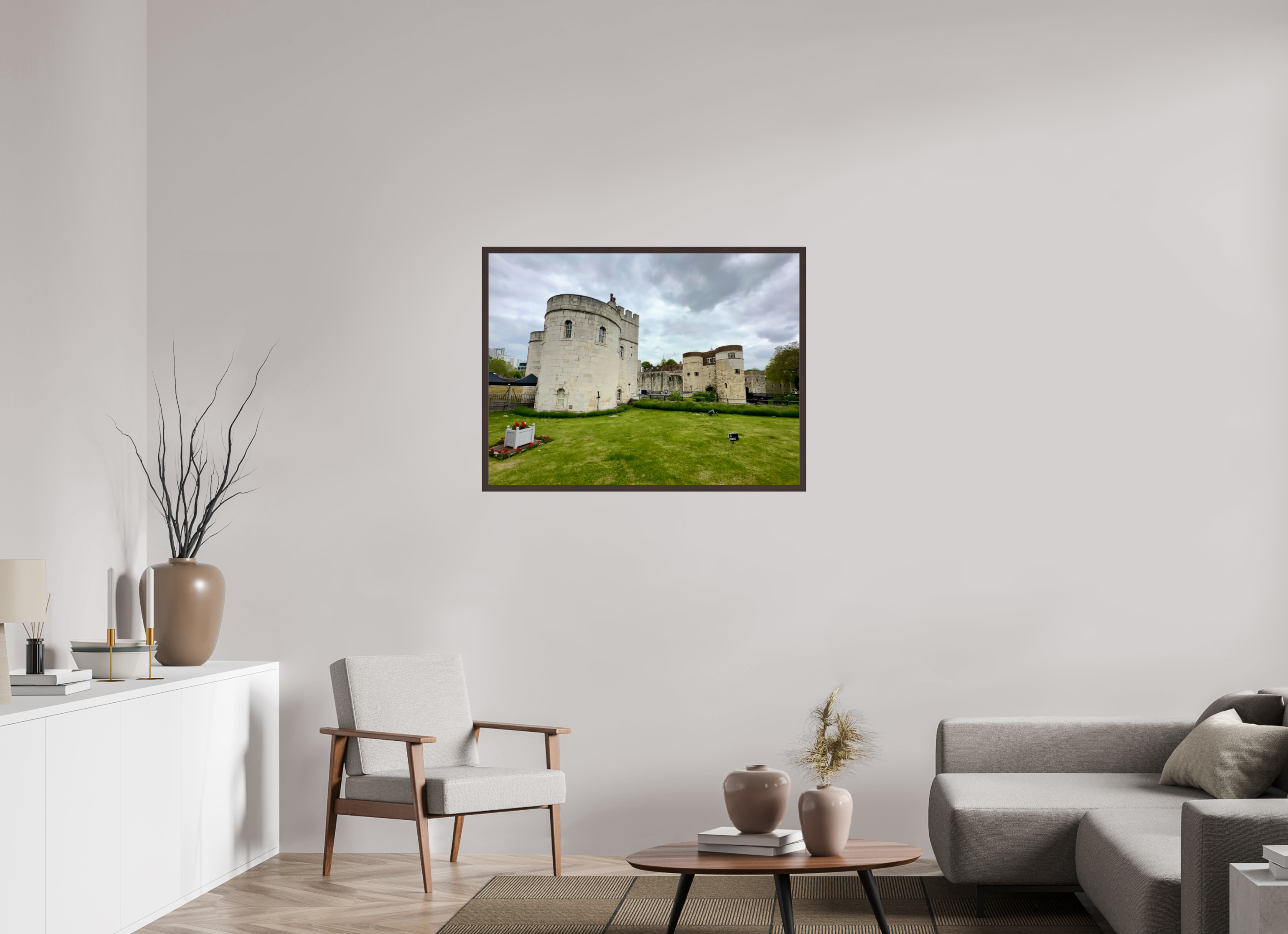 40 x 30″, ArtBox On Aluminum Dibond Tower of London