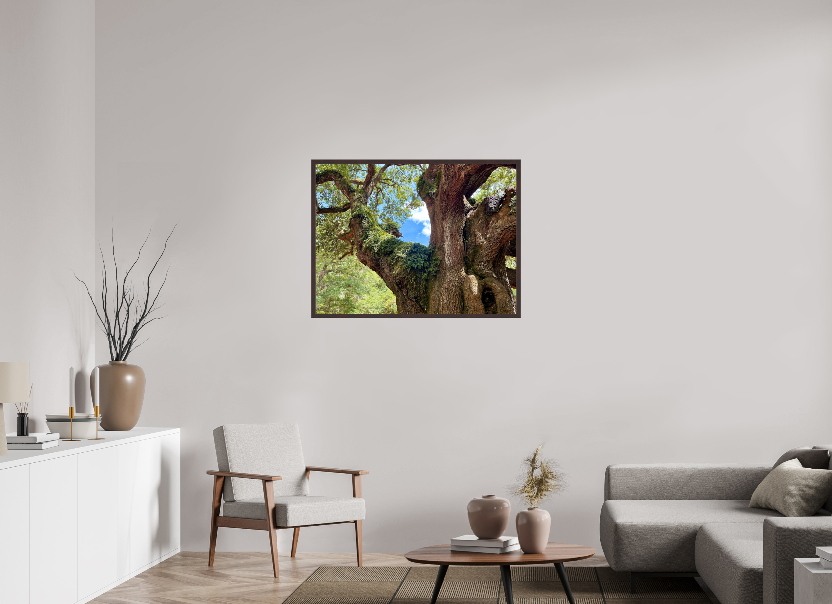 40 x 30″, ArtBox On Aluminum Dibond Angel Oak