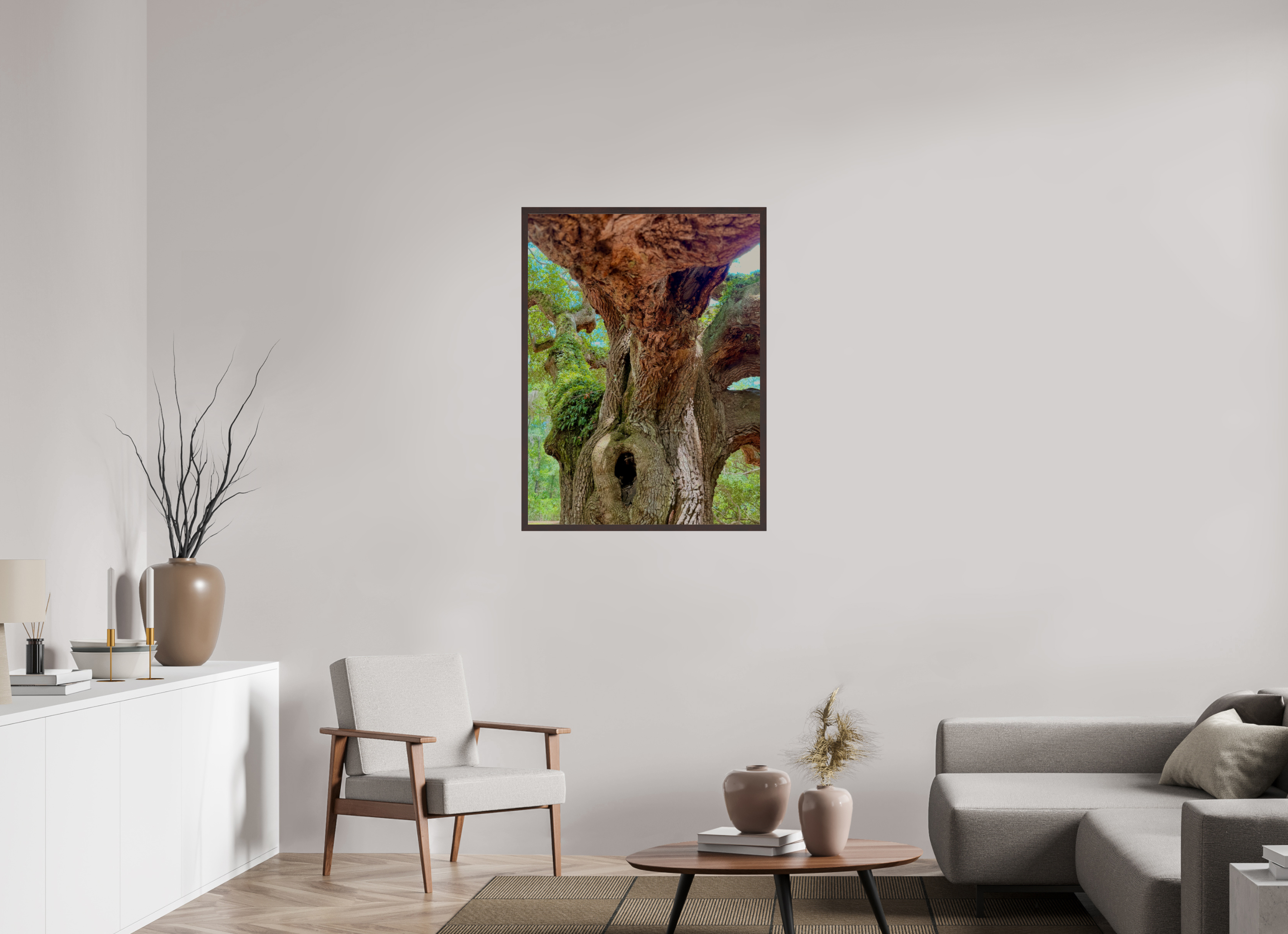 30 x 40″, ArtBox On Aluminum Dibond Angel Oak