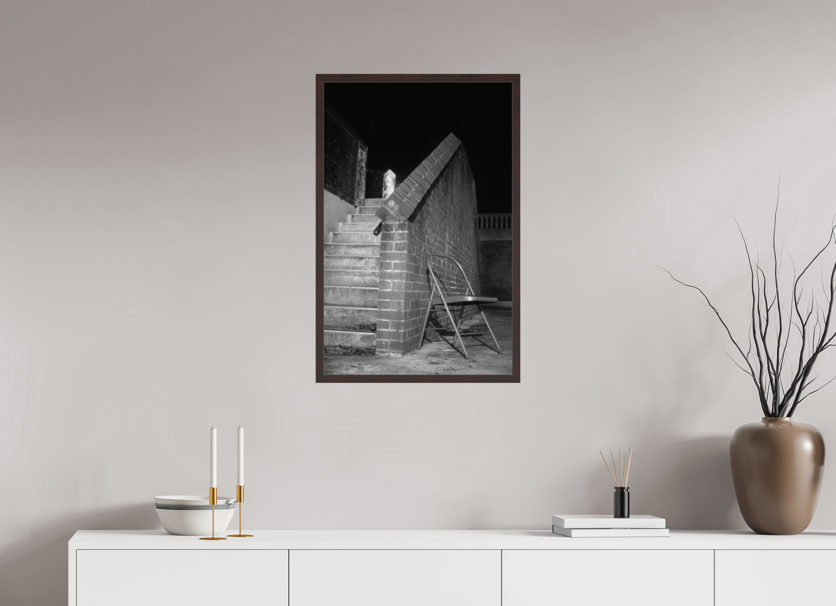 20 x 30.7″, ArtBox On Aluminum Dibond Forgotten Space