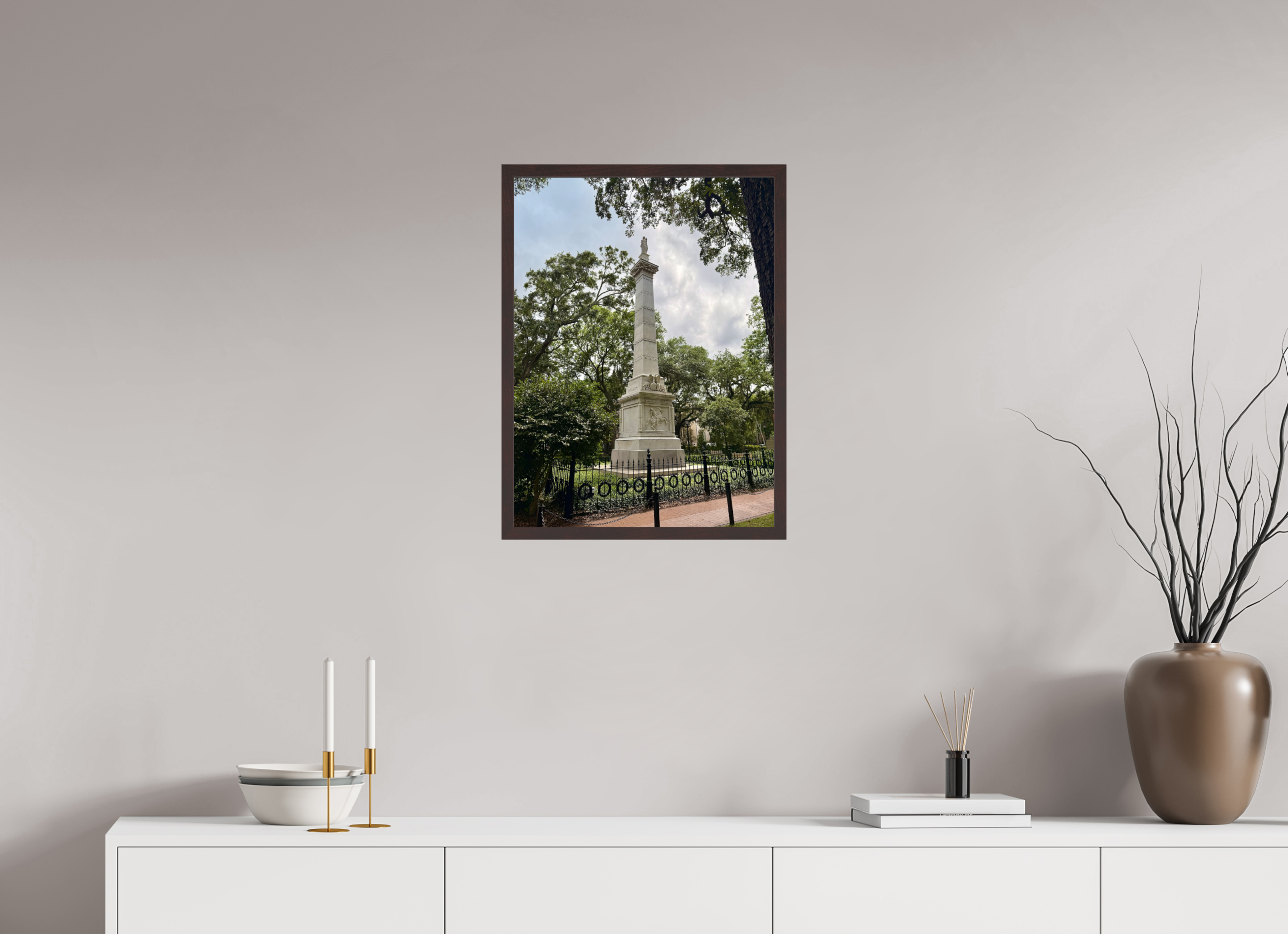 18 x 24″, ArtBox On Aluminum Dibond Monterey Square