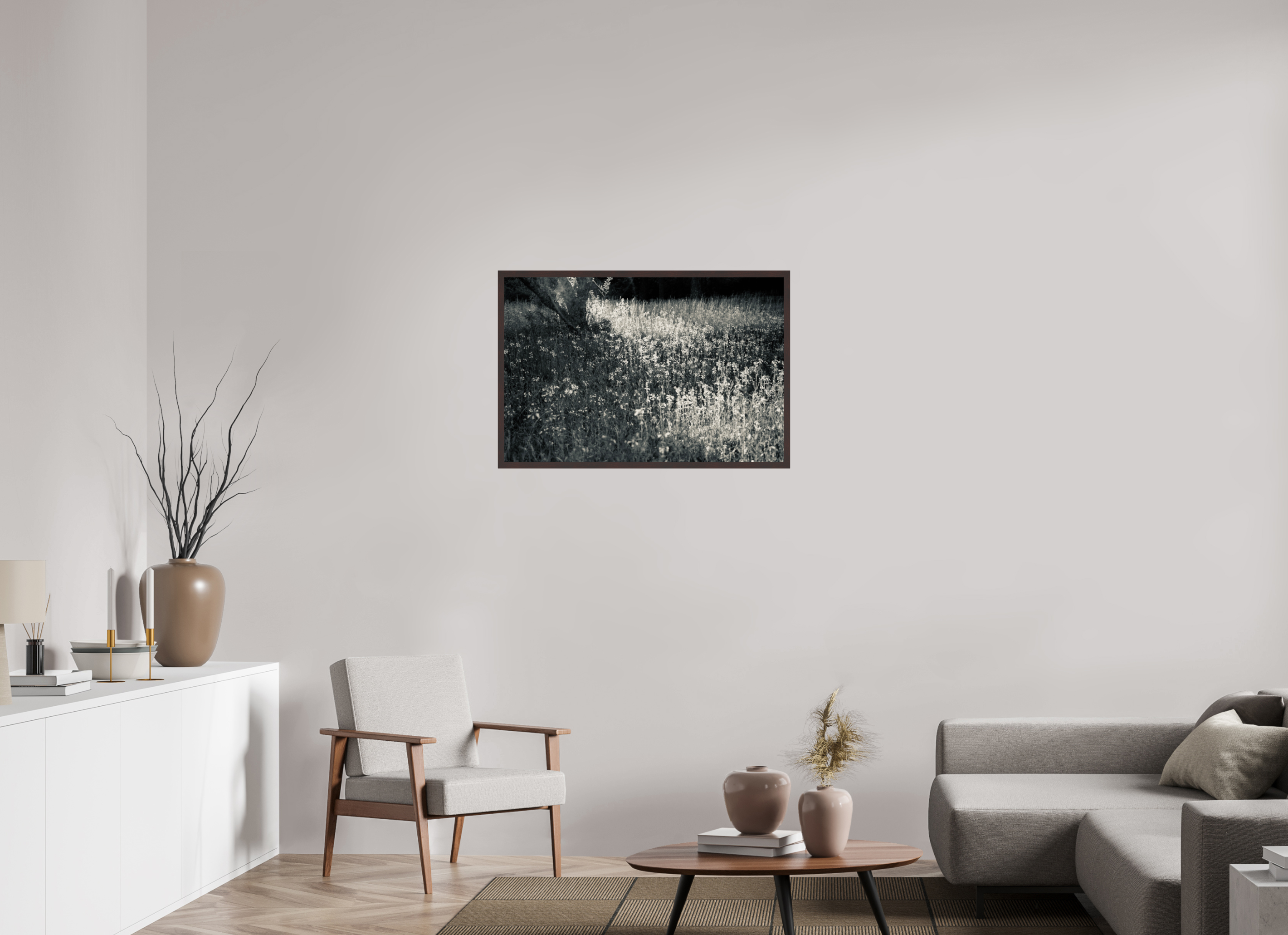 36 x 24″, ArtBox On Aluminum Dibond Sunlit Field