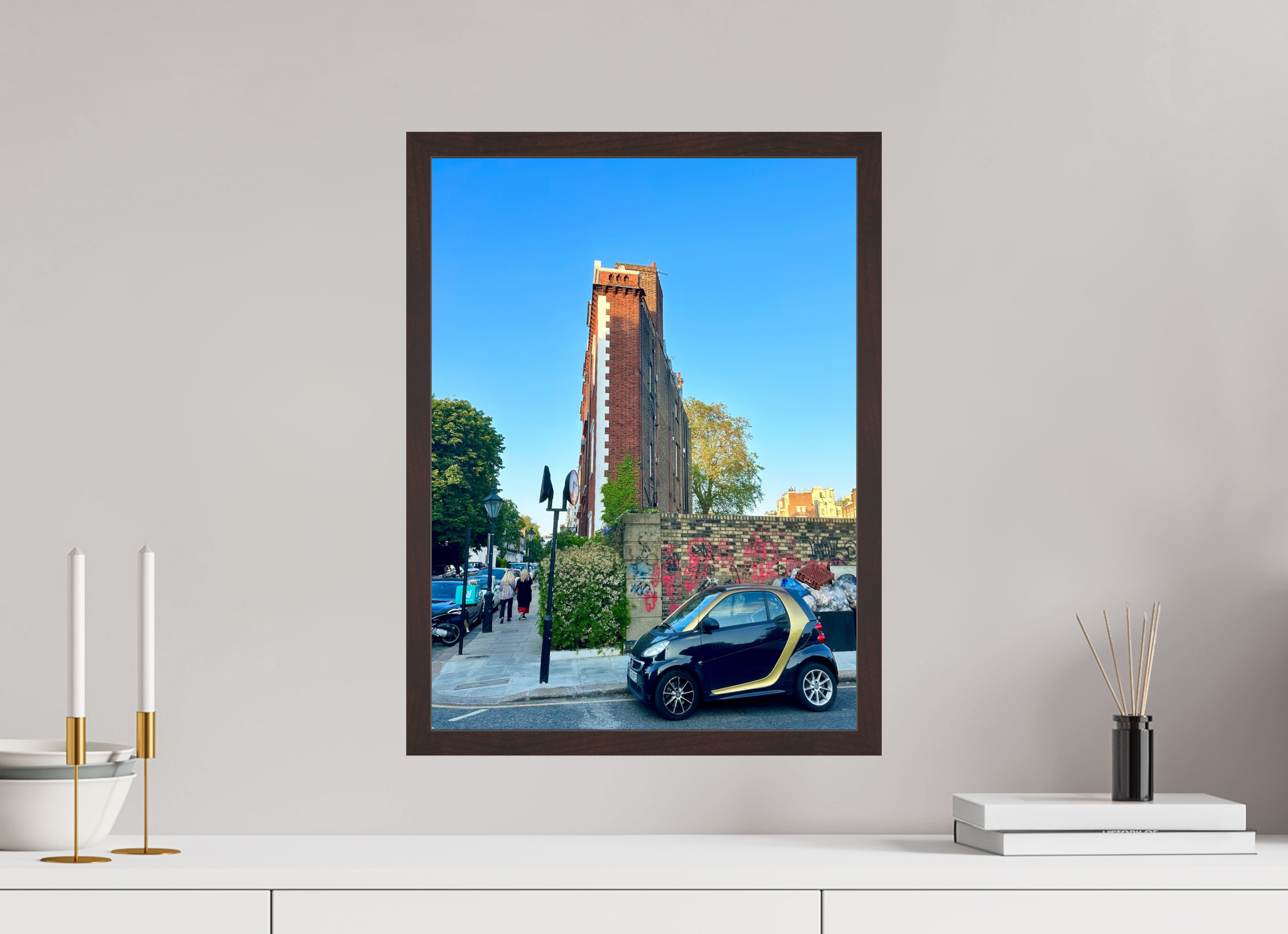 15 x 20″, ArtBox On Aluminum Dibond A Corner In Chelsea