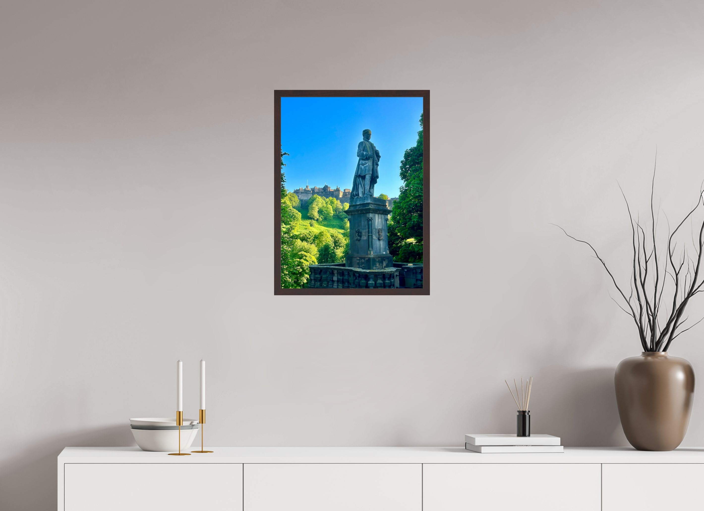 18 x 24″, ArtBox On Aluminum Dibond Allan Ramsay Monument