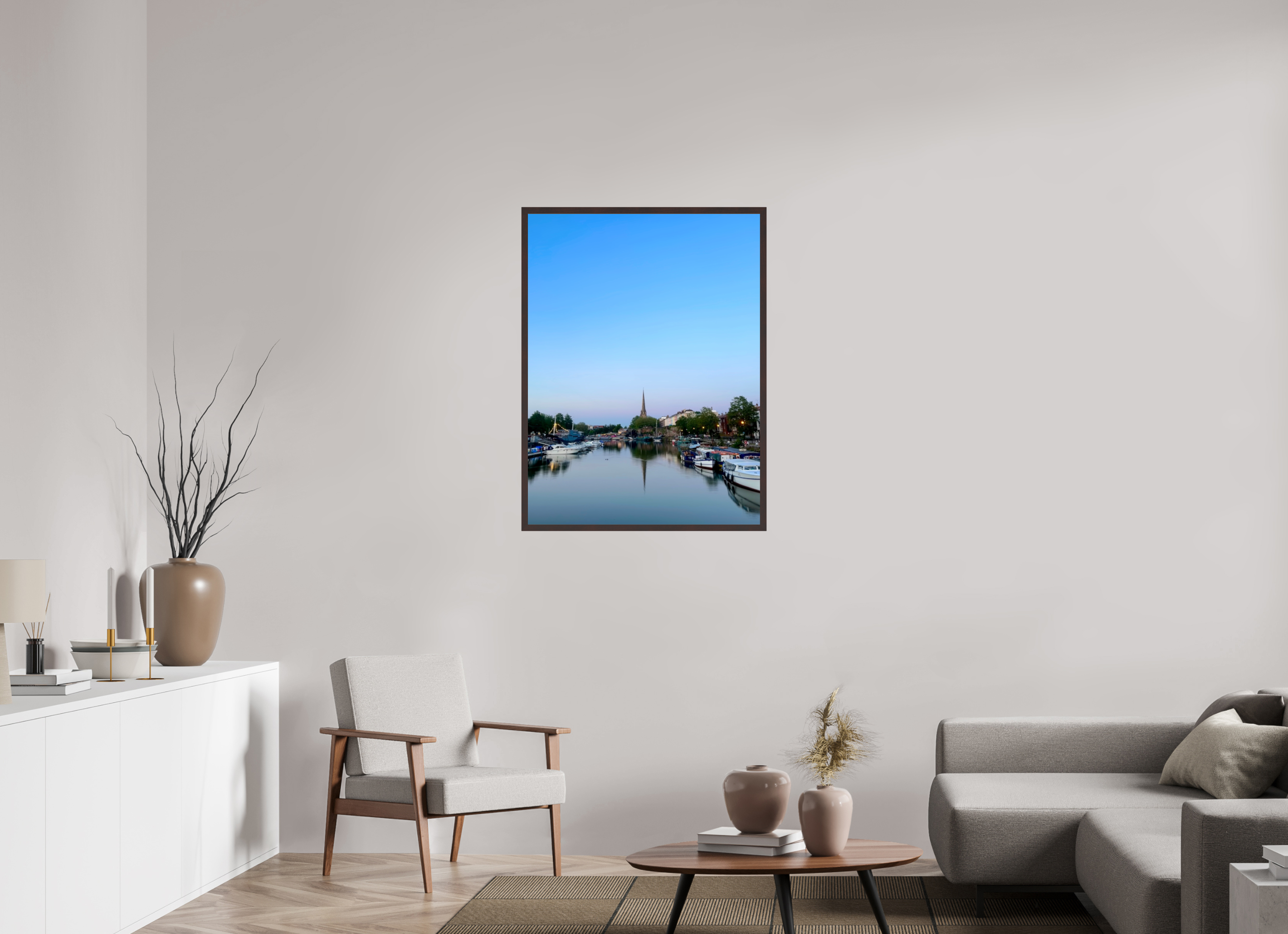 30 x 40″, ArtBox On Aluminum Dibond Bristol, Dusk (Variation 2)
