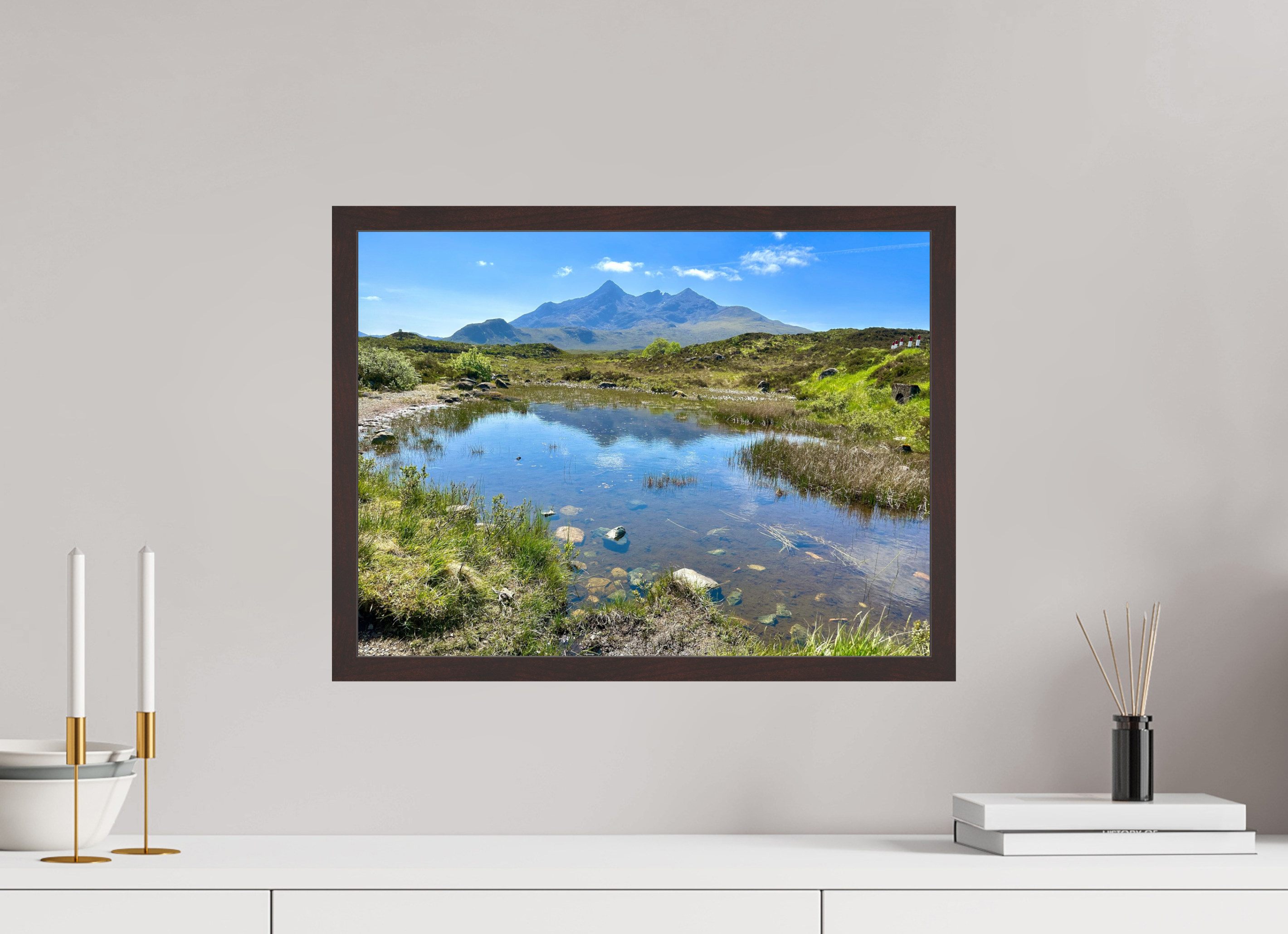 20 x 15″, ArtBox On Aluminum Dibond River Sligachan