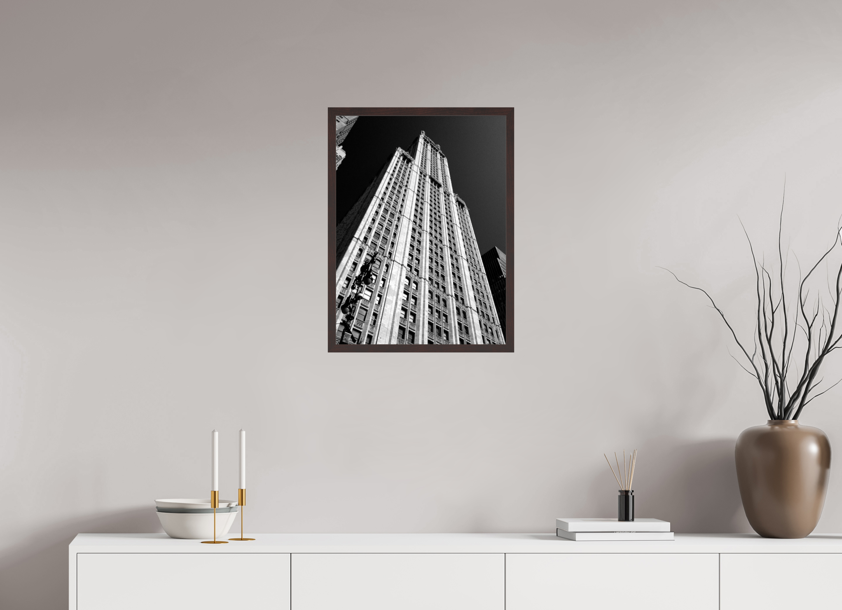 18 x 24″, ArtBox On Aluminum Dibond Woolworth Building