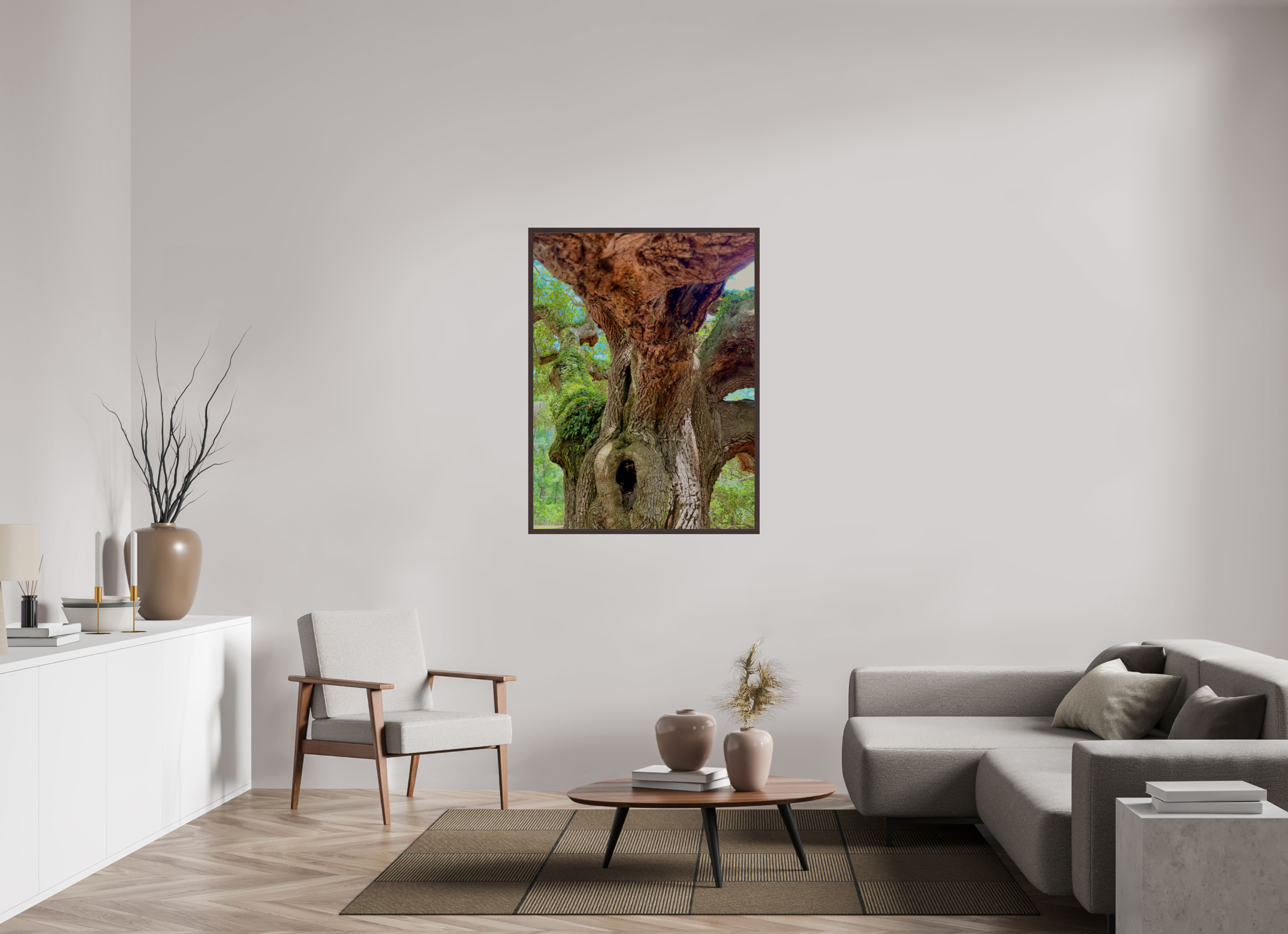 36 x 48″, ArtBox On Aluminum Dibond Angel Oak