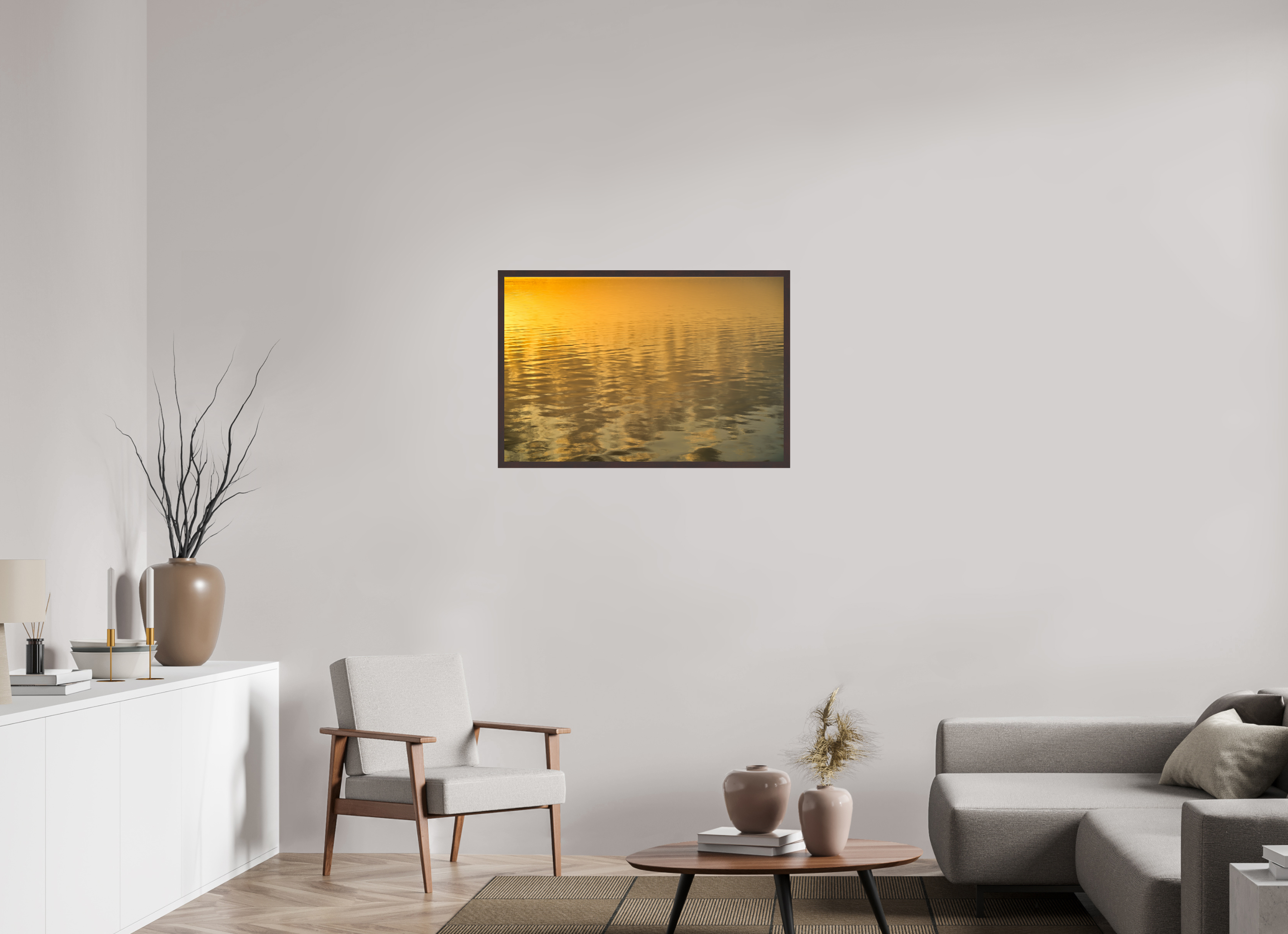 36 x 24″, ArtBox On Aluminum Dibond Sunrise Reflection