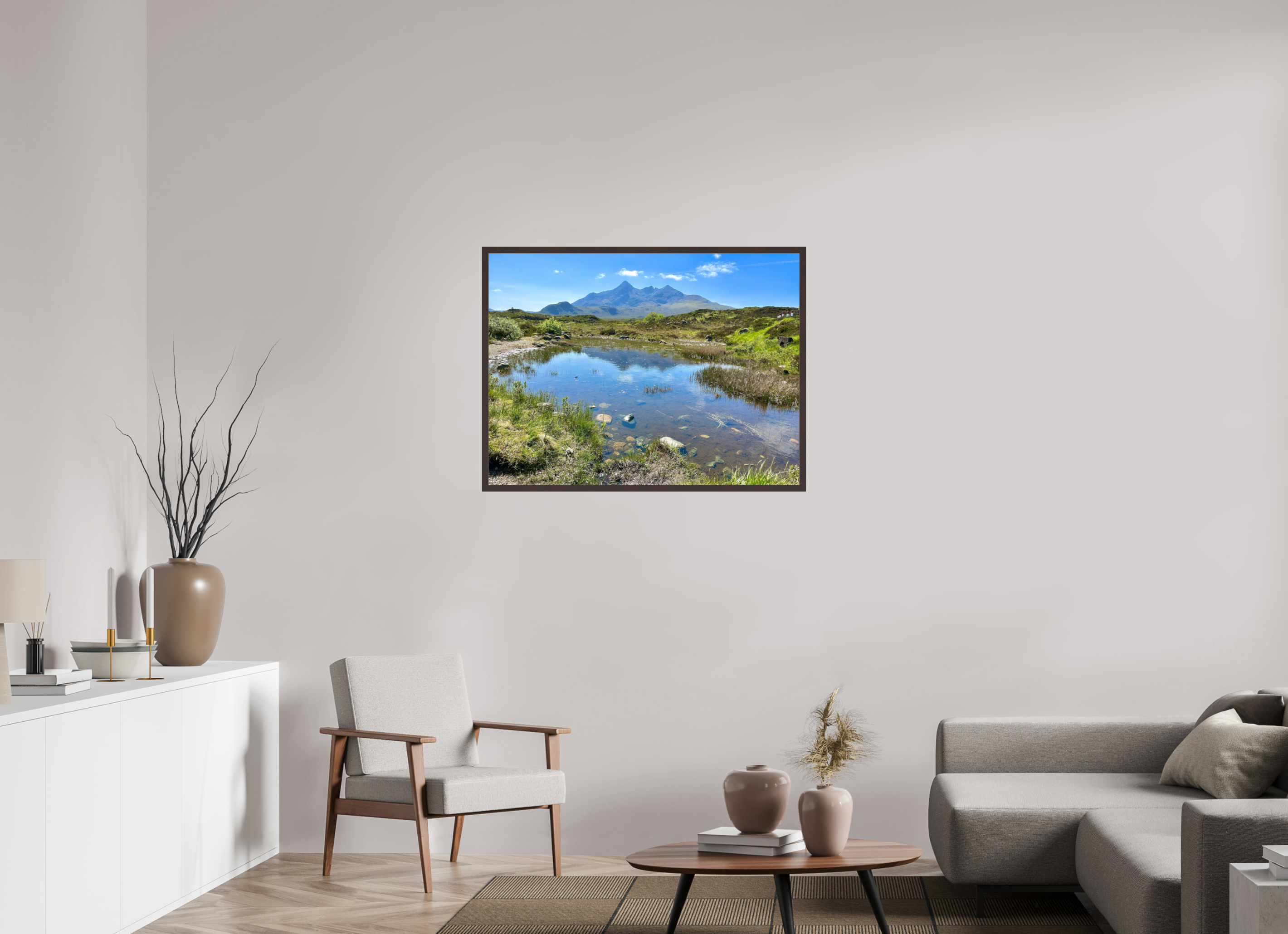 40 x 30″, ArtBox On Aluminum Dibond River Sligachan
