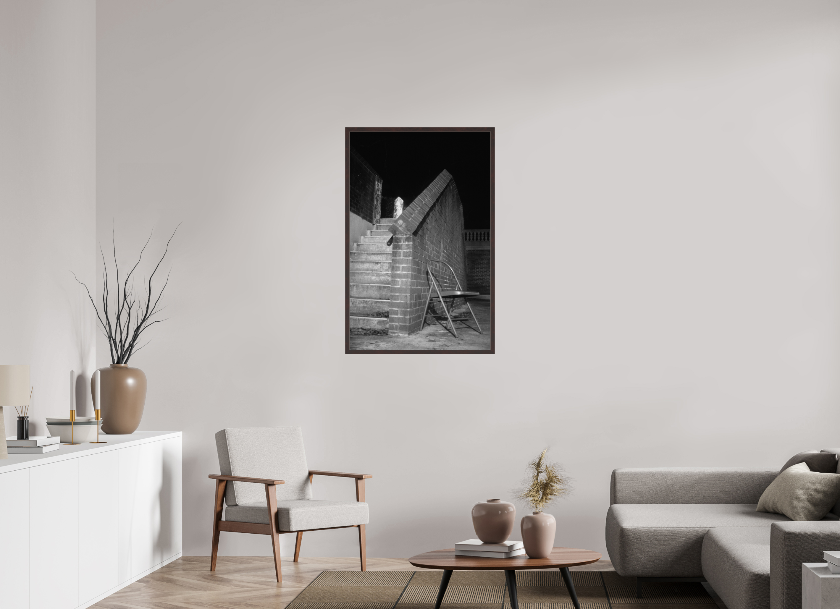 28 x 43″, ArtBox On Aluminum Dibond Forgotten Space