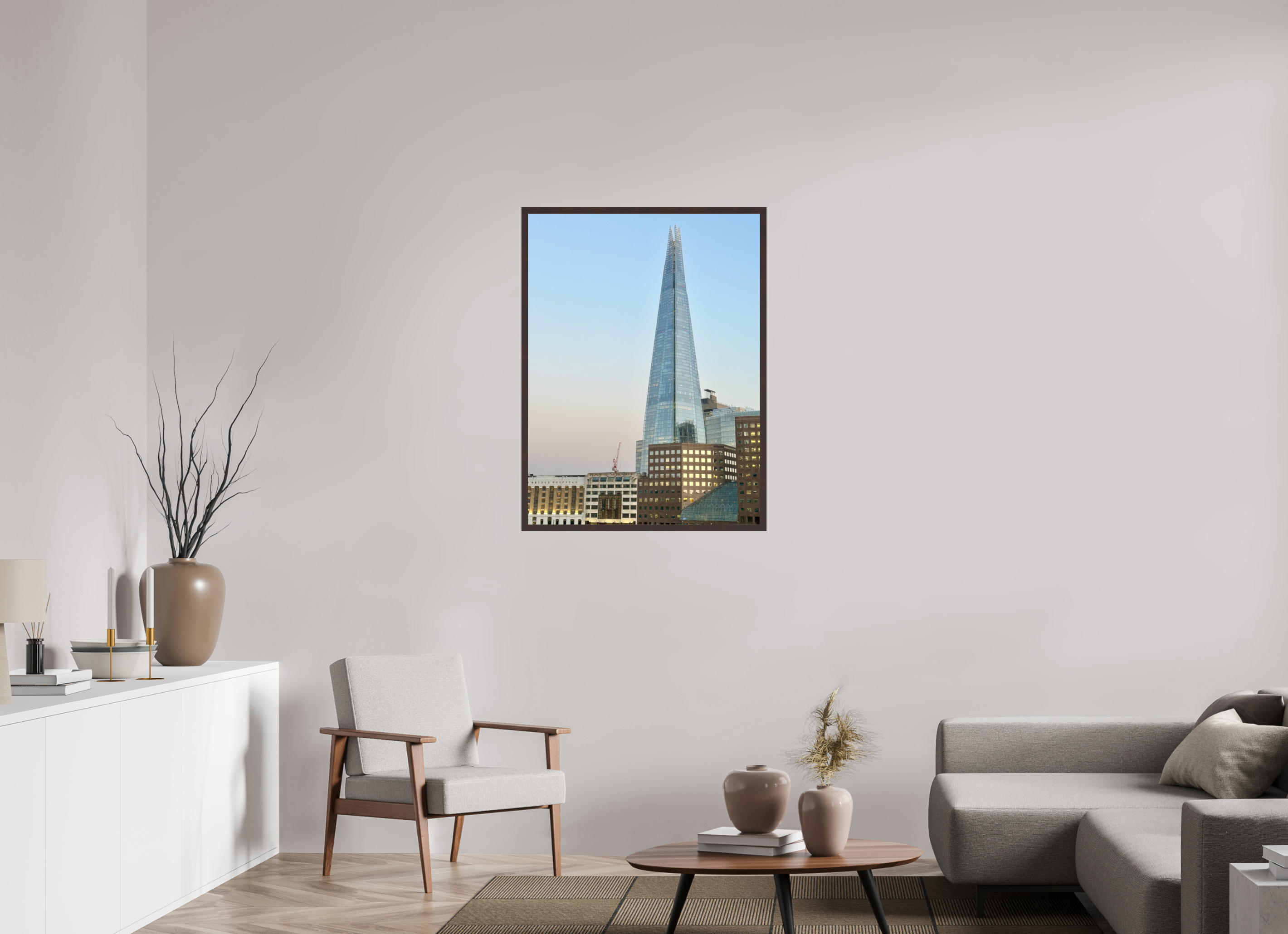 30 x 40″, ArtBox On Aluminum Dibond The Shard