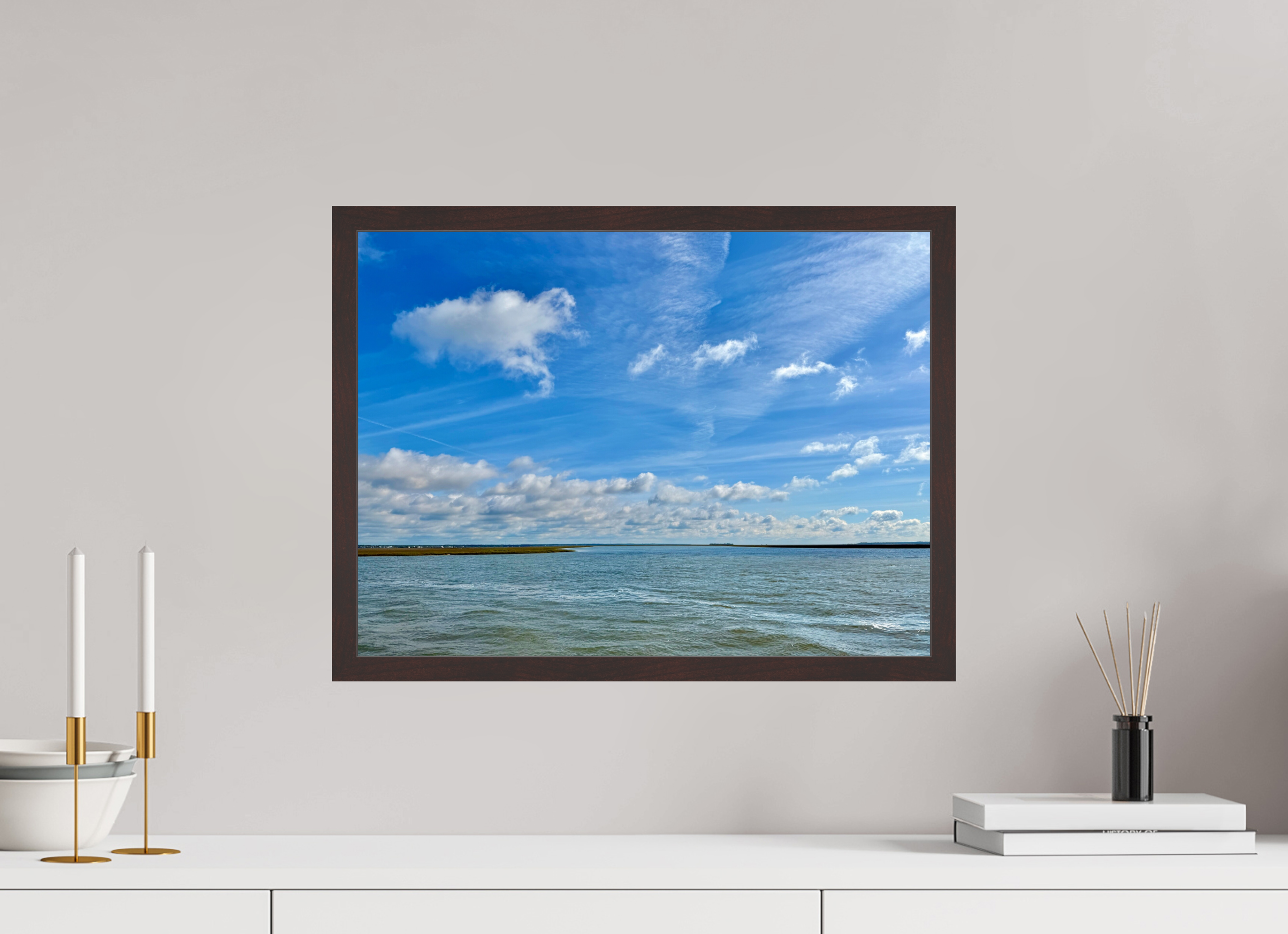 20 x 15″, ArtBox On Aluminum Dibond Marsh at Goat Island