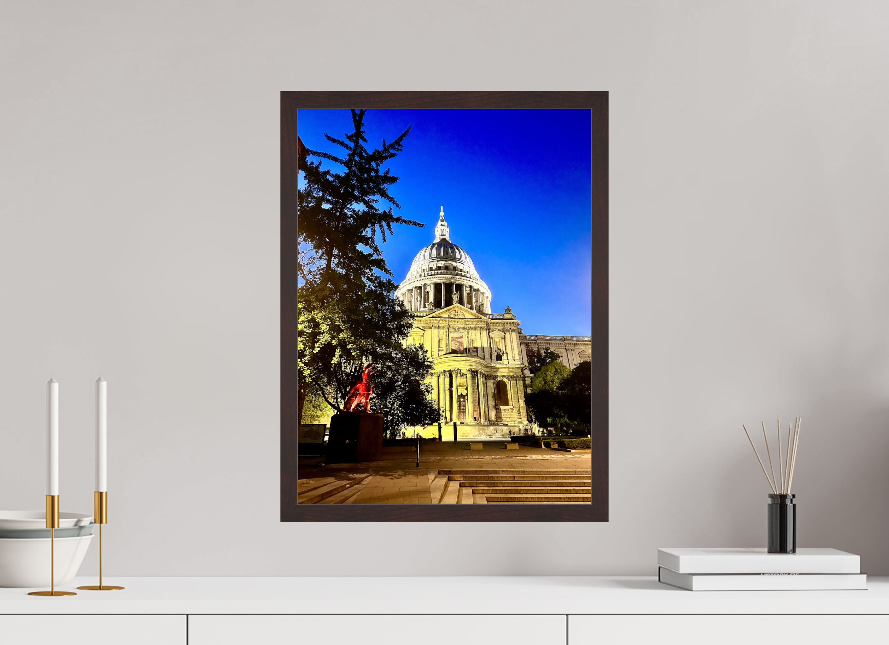 15 x 20″, ArtBox On Aluminum Dibond Dome of St. Paul's