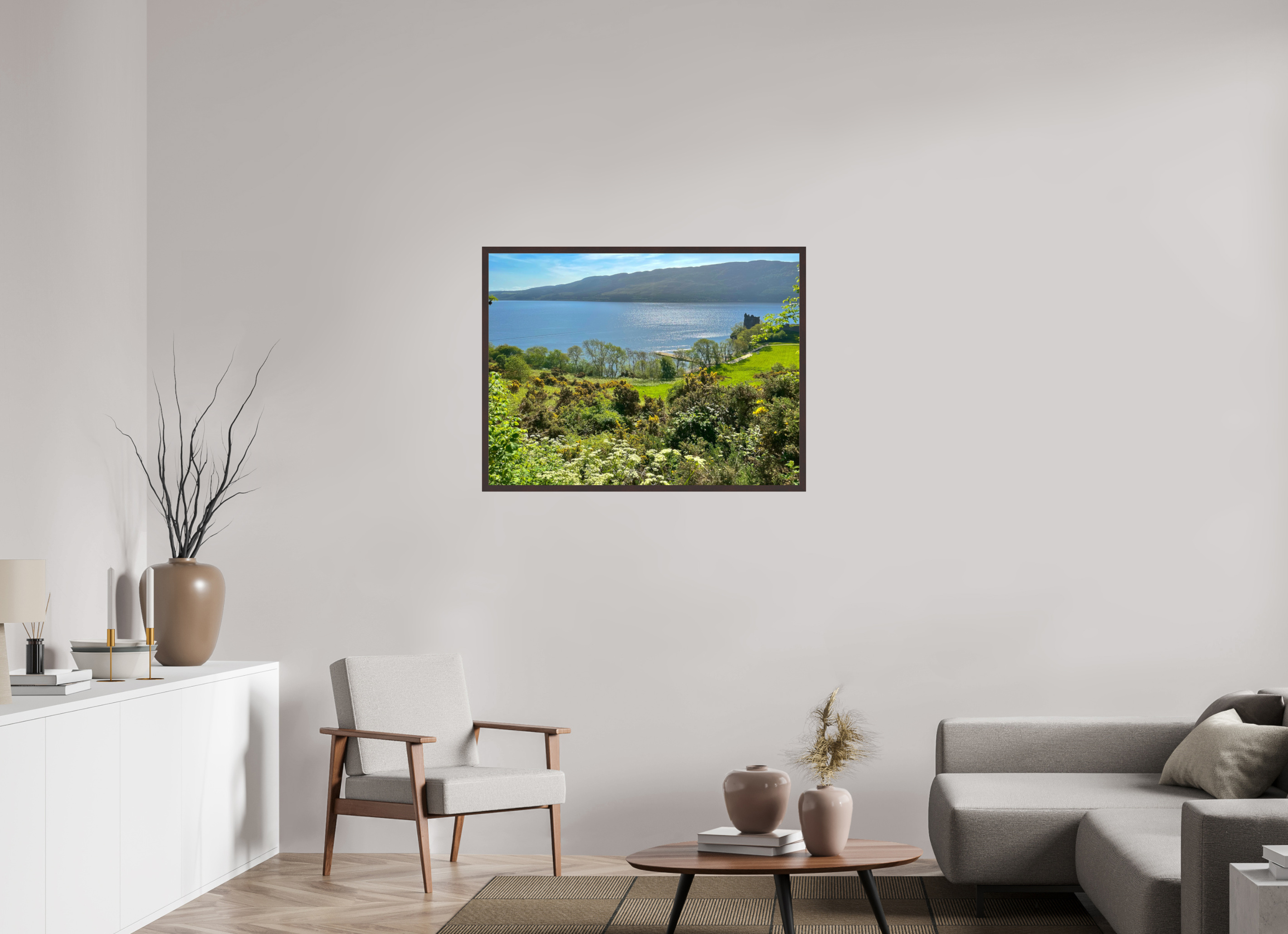 40 x 30″, ArtBox On Aluminum Dibond Loch Ness