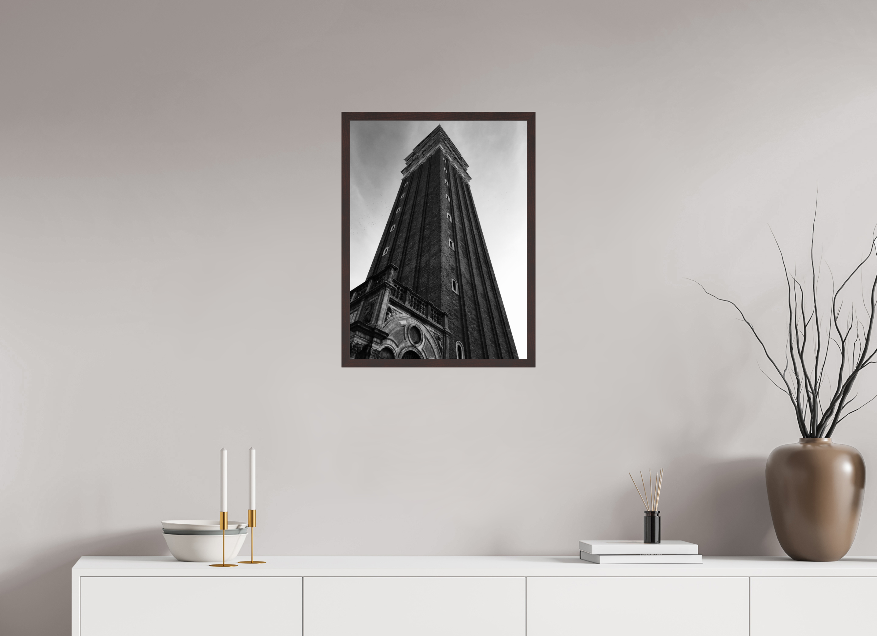 18 x 24″, ArtBox On Aluminum Dibond Campanile San Marco
