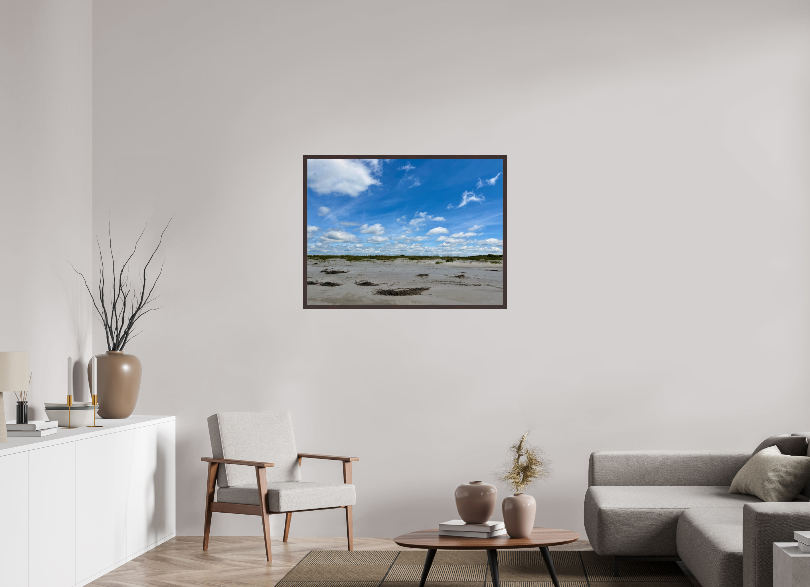40 x 30″, ArtBox On Aluminum Dibond Beach at Capers Island