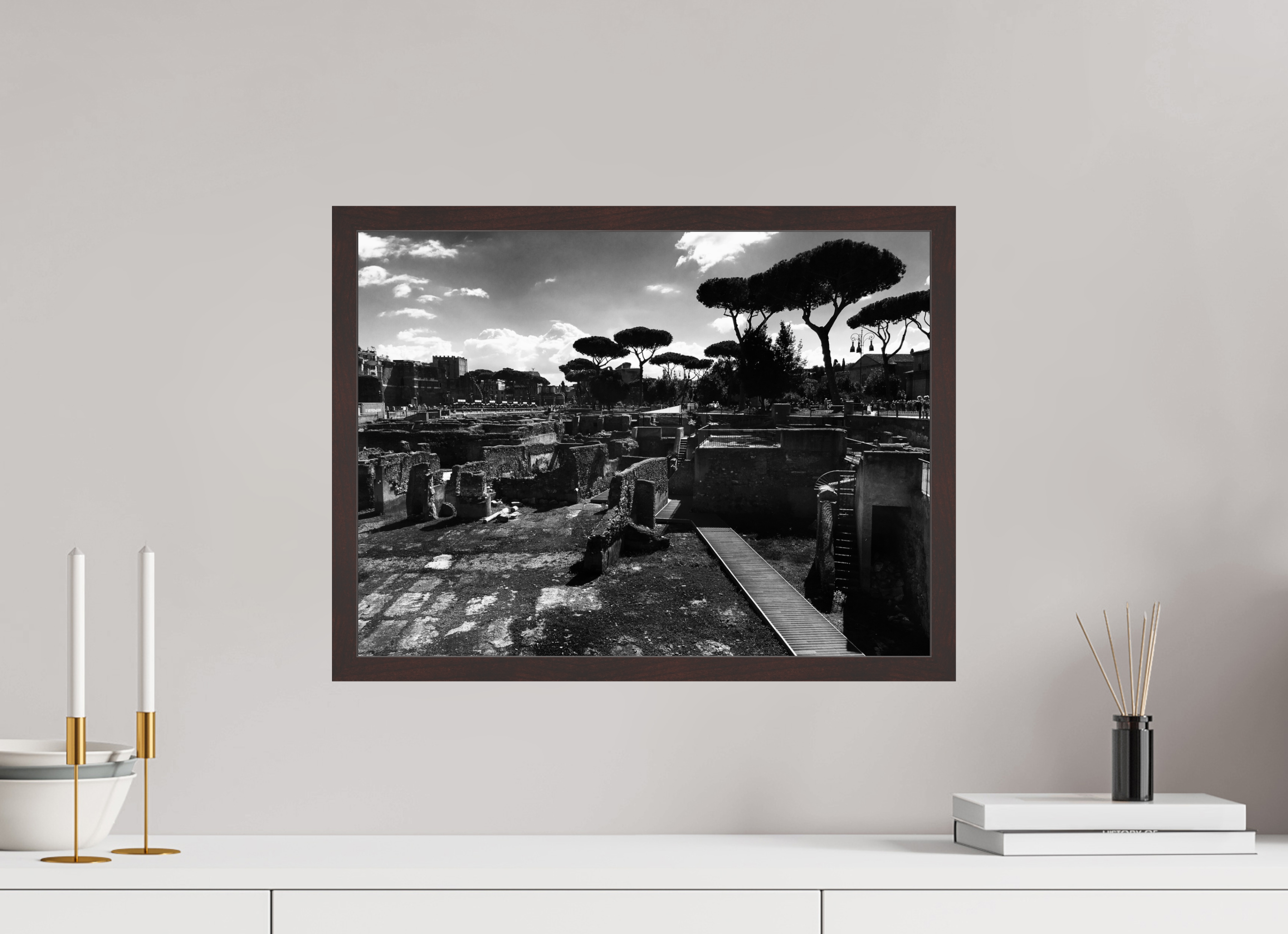 20 x 15″, ArtBox On Aluminum Dibond Imperial Forum