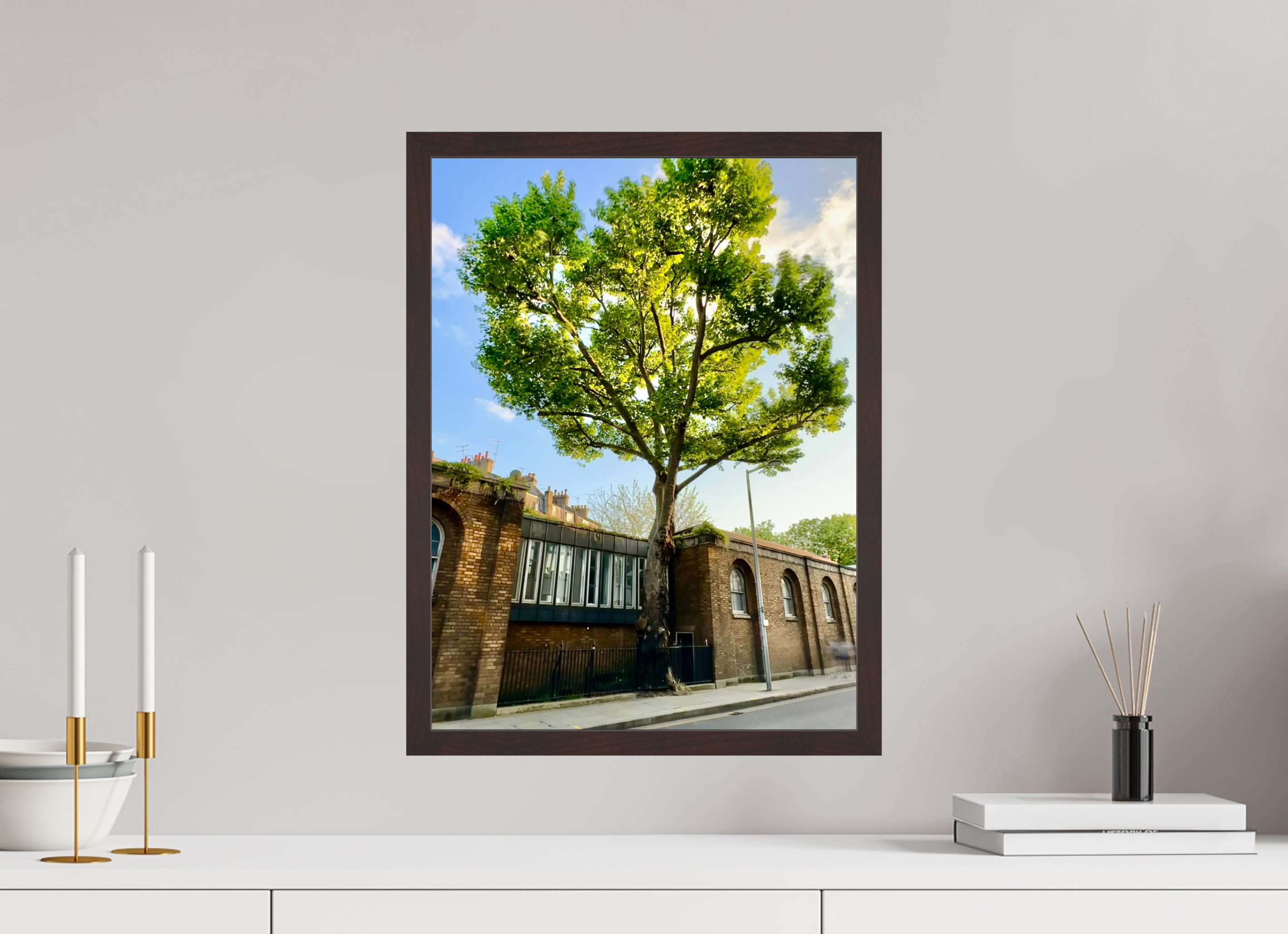 15 x 20″, ArtBox On Aluminum Dibond Respect for a Tree