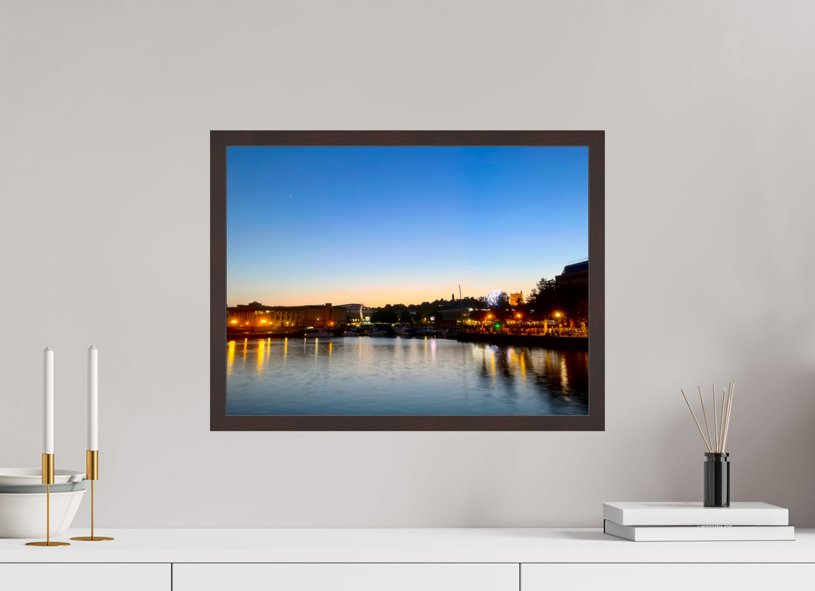 20 x 15″, ArtBox On Aluminum Dibond Bristol, Dusk (Variation 1)