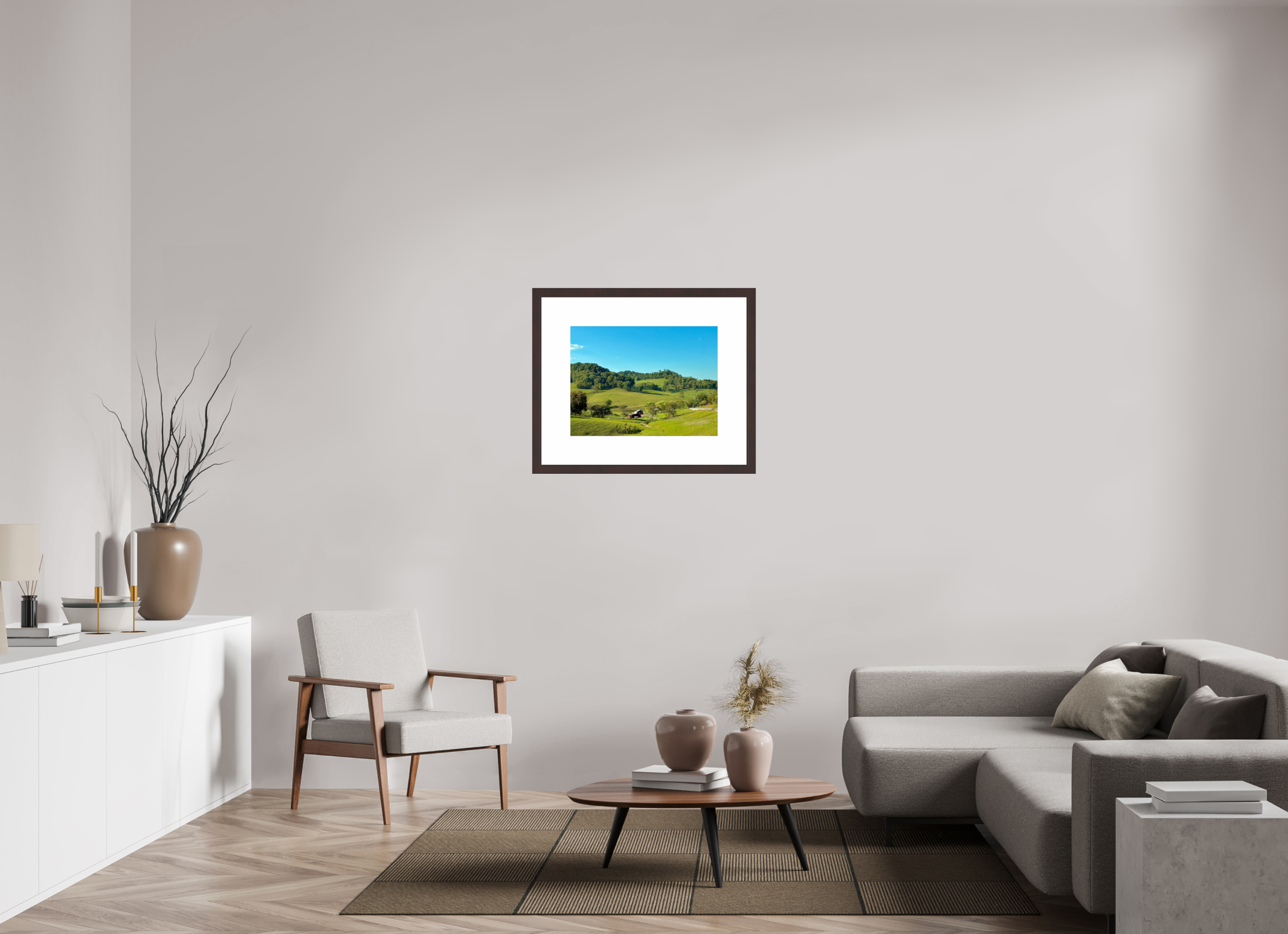 24 x 18″, Framed, Alder Brown, Color Print Carthage, TN