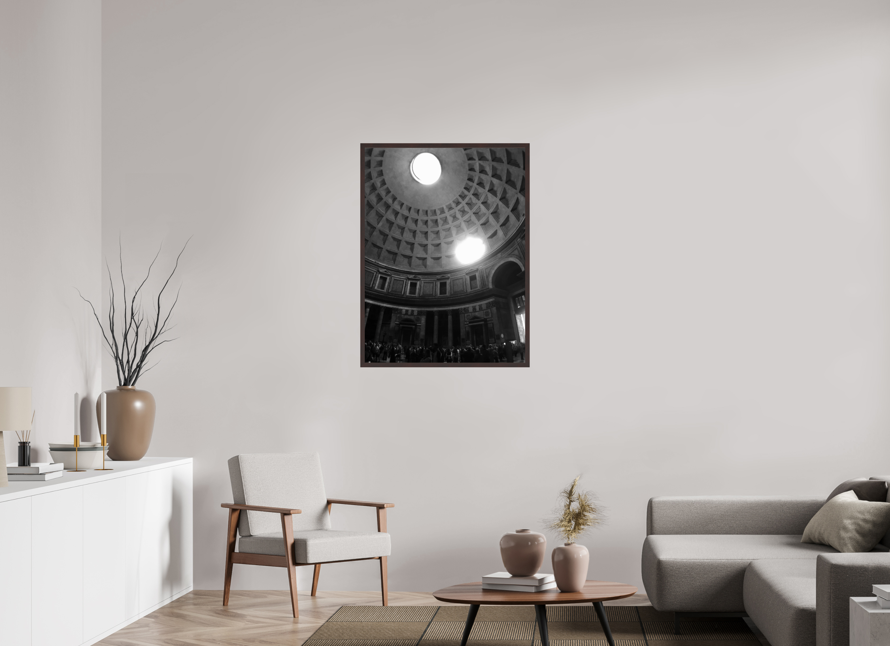 30 x 40″, ArtBox On Aluminum Dibond Pantheon