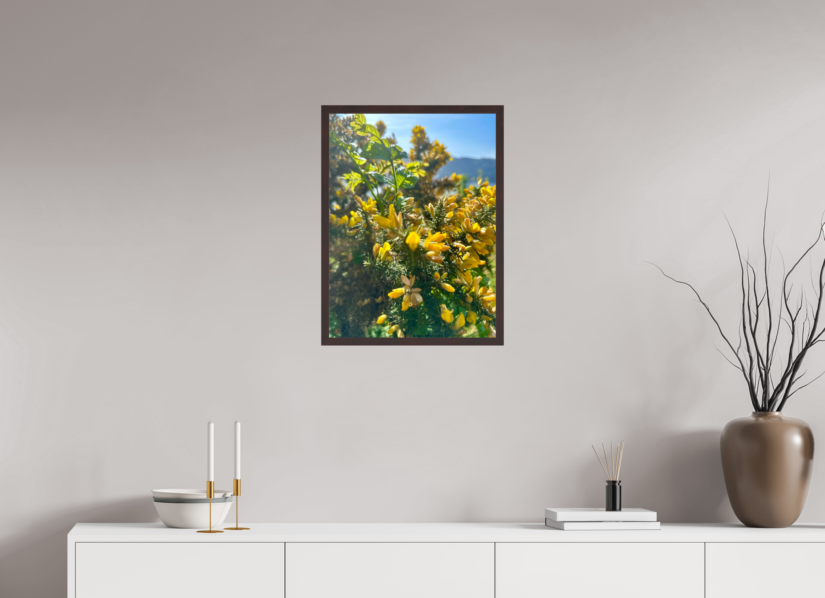 18 x 24″, ArtBox On Aluminum Dibond Gorse