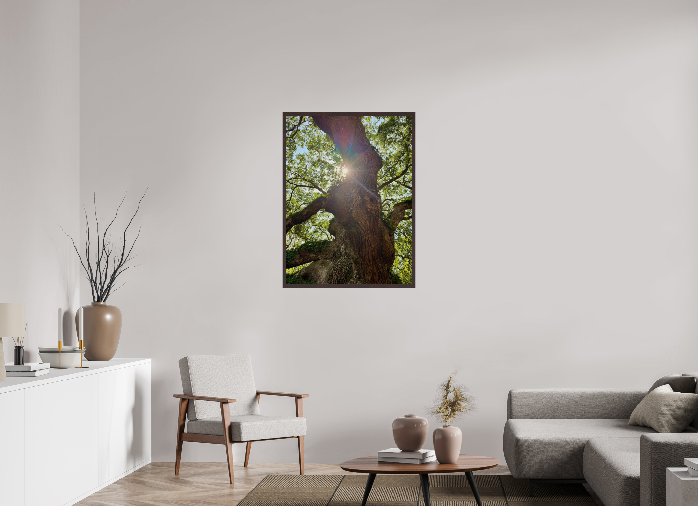 30 x 40″, ArtBox On Aluminum Dibond Angel Oak