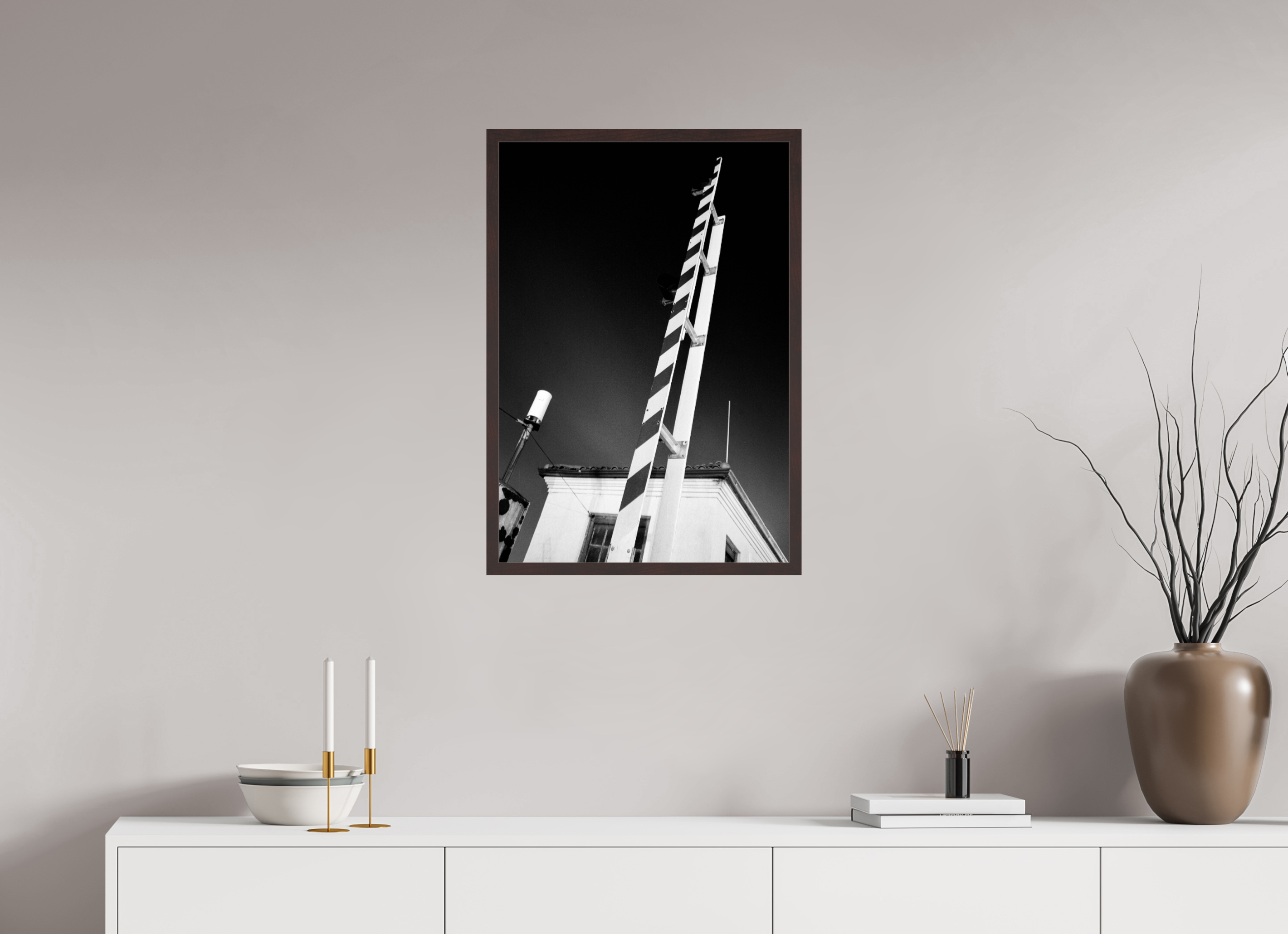 20 x 28.7″, ArtBox On Aluminum Dibond Bridge Gate