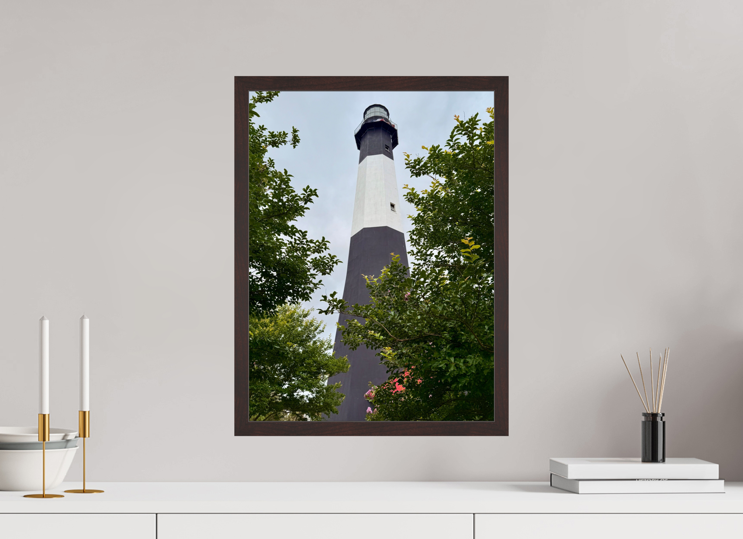 15 x 20″, ArtBox On Aluminum Dibond Tybee Island Lighthouse