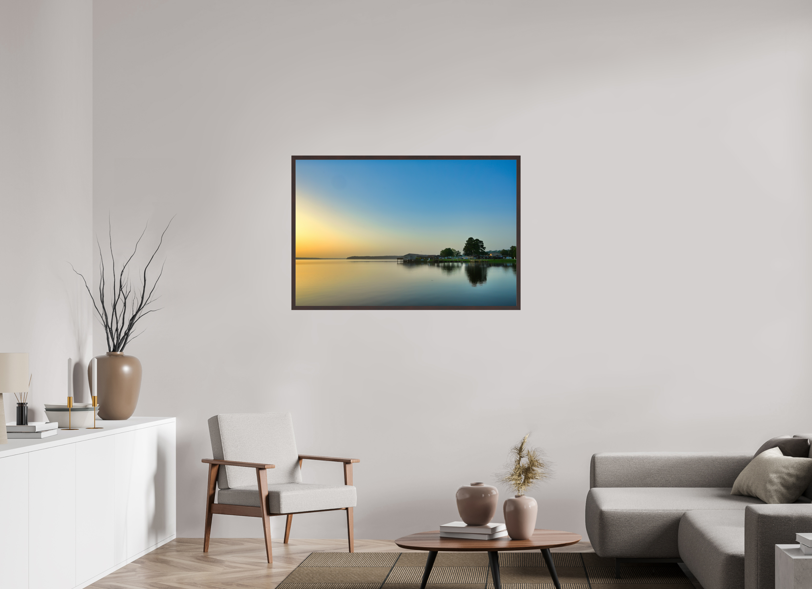 45 x 30″, ArtBox On Aluminum Dibond D'Arbonne Lake