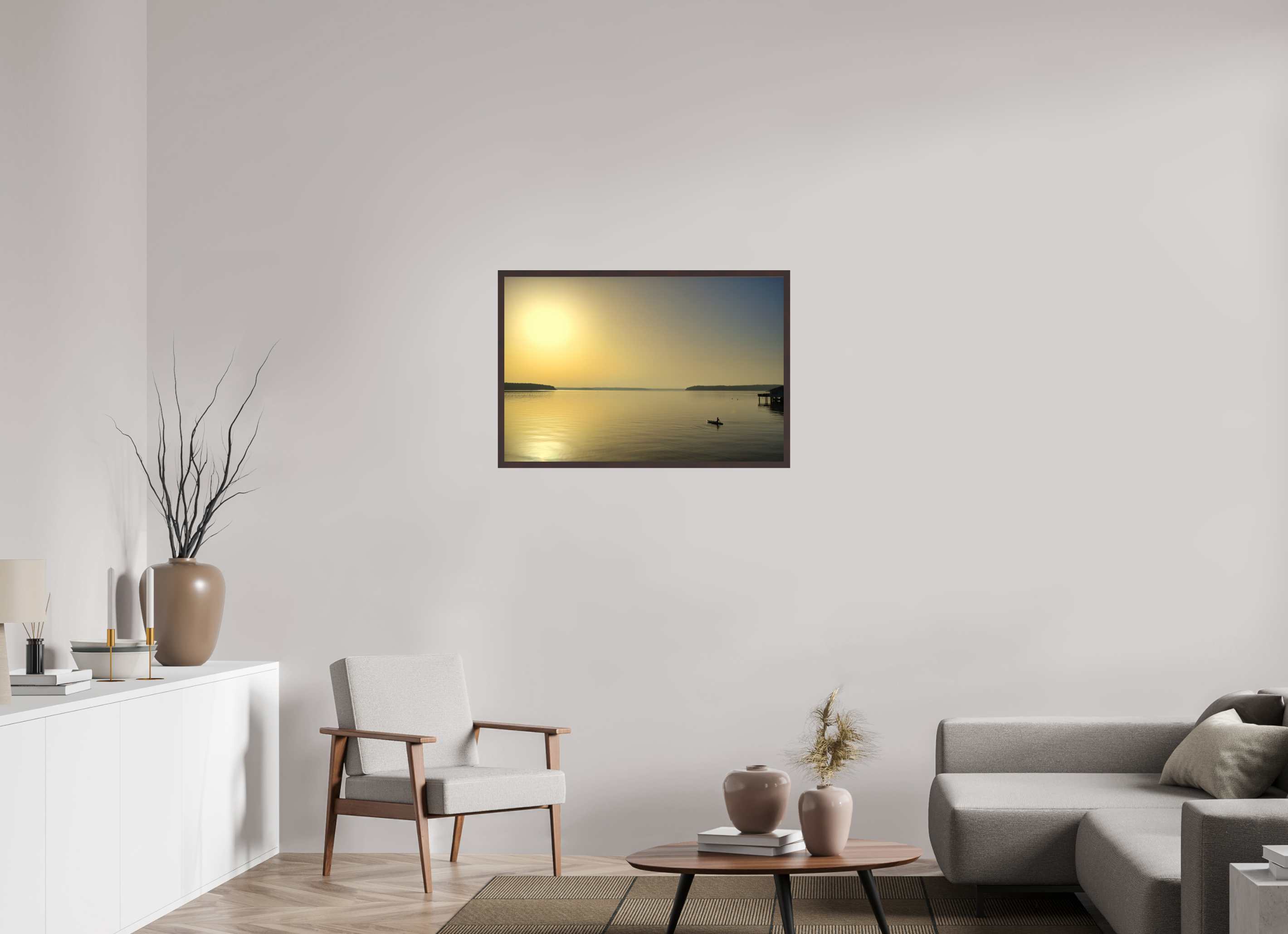 36 x 24″, ArtBox On Aluminum Dibond Paddleboarder