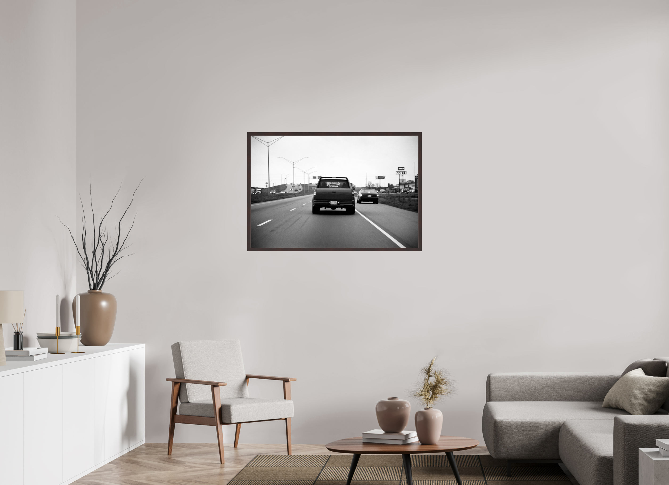 41.5 x 28″, ArtBox On Aluminum Dibond Badlands Racing