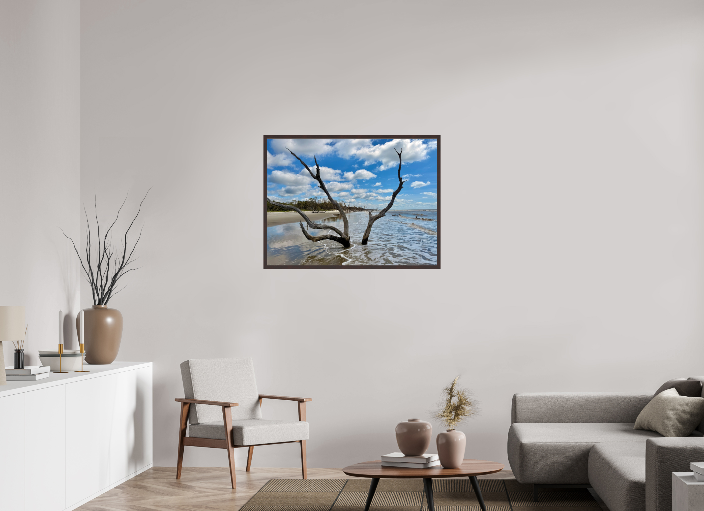 40 x 30″, ArtBox On Aluminum Dibond Tree at Capers Island