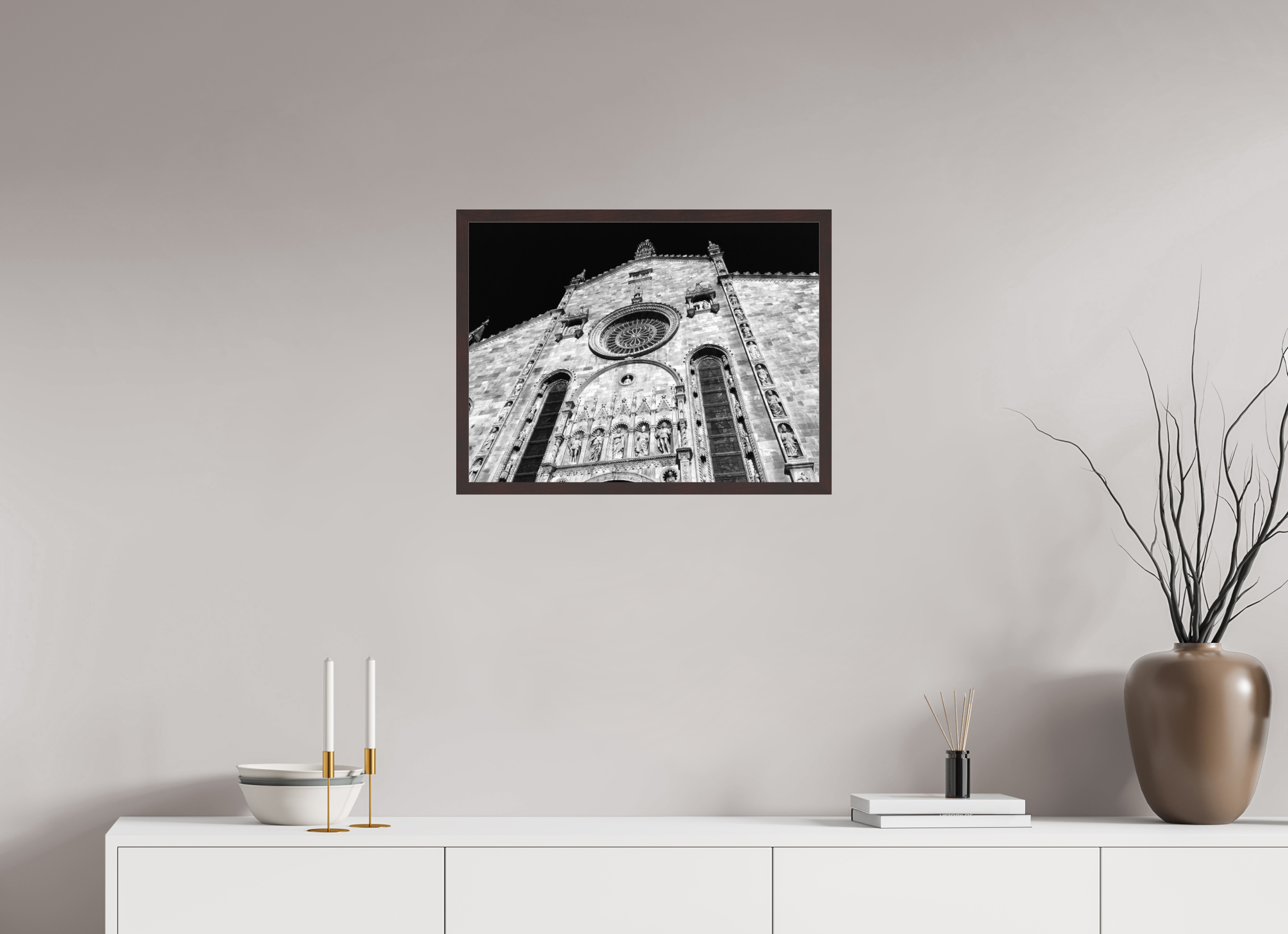 24 x 18″, ArtBox On Aluminum Dibond Como Cathedral