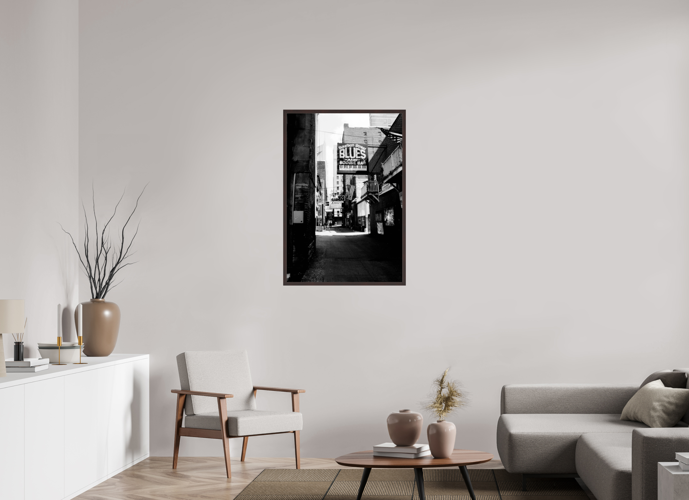 28 x 40.6″, ArtBox On Aluminum Dibond Printer's Alley, View 2