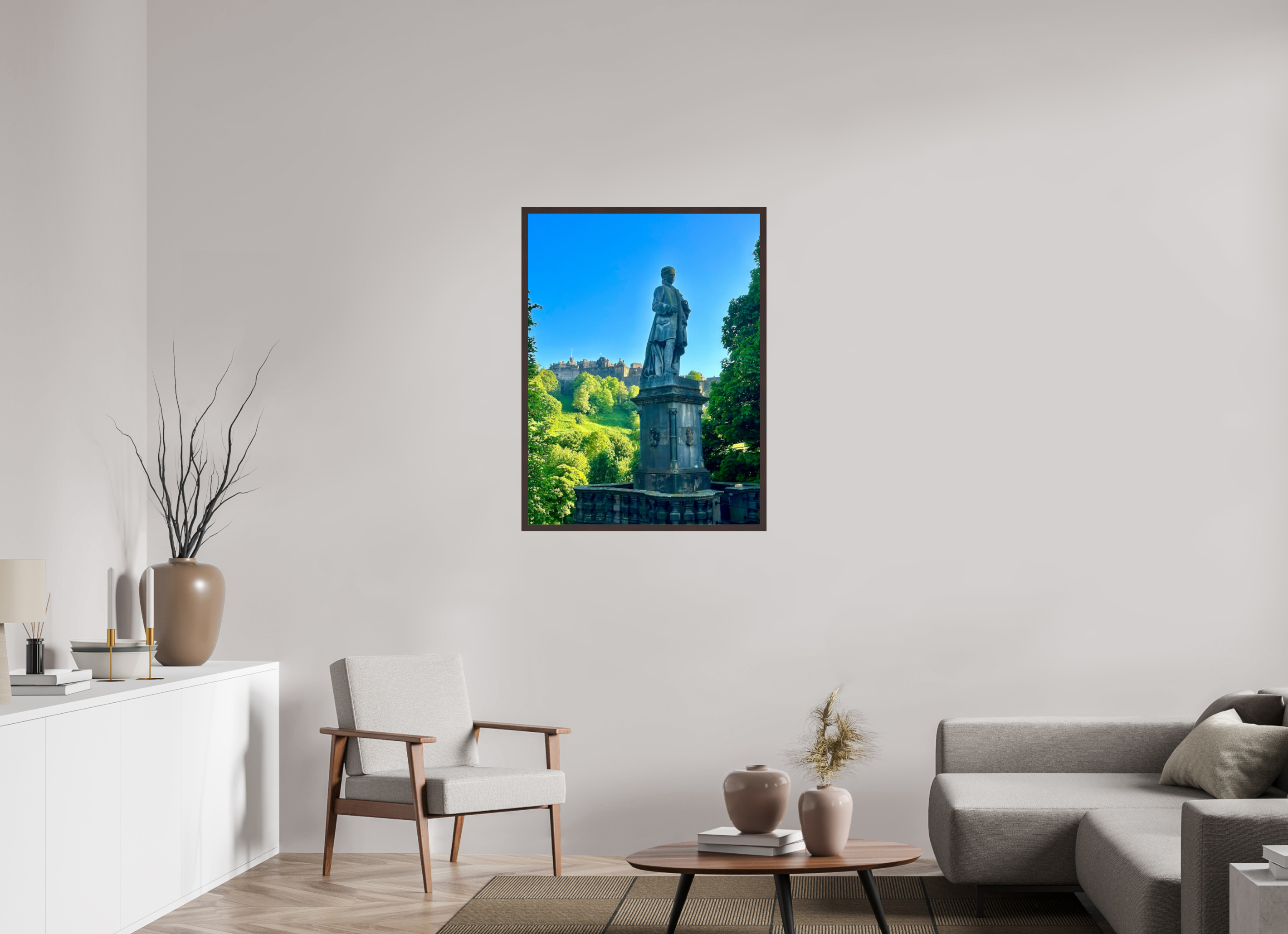 30 x 40″, ArtBox On Aluminum Dibond Allan Ramsay Monument